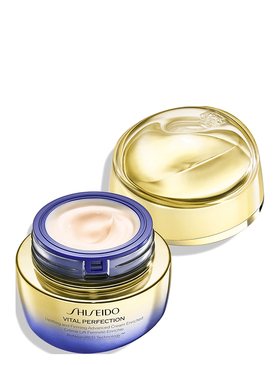 Shiseido - Vital Perfection Advanced Cream Enriched - sommarens hudvård - clear - 2