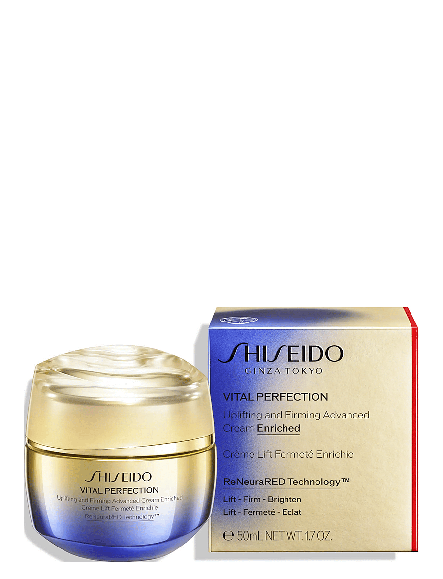 Shiseido - Vital Perfection Advanced Cream Enriched - sommarens hudvård - clear - 3