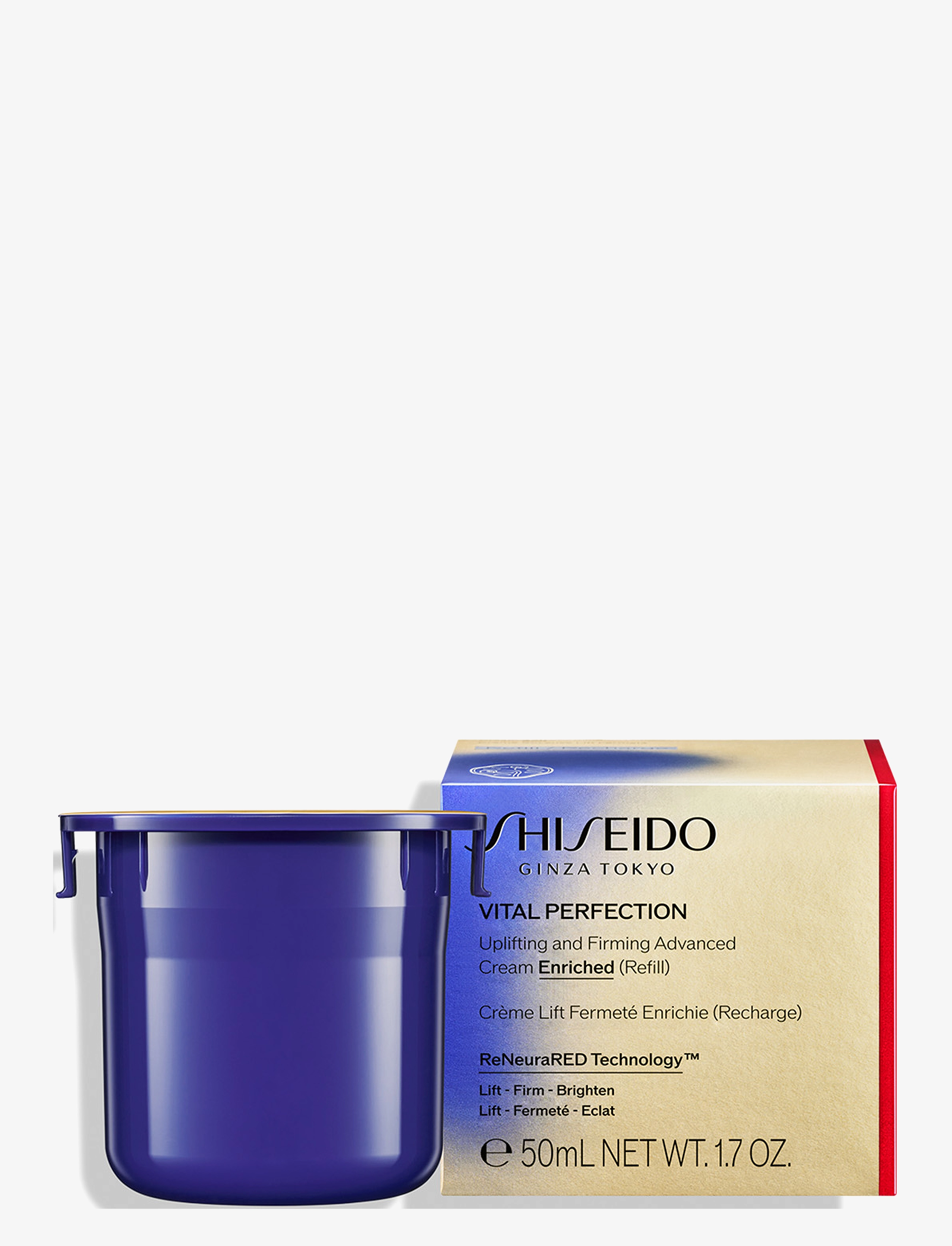 Shiseido Vital Perfection Advanced Cream Enriched Refill - Hudpleje - CLEAR / undefined