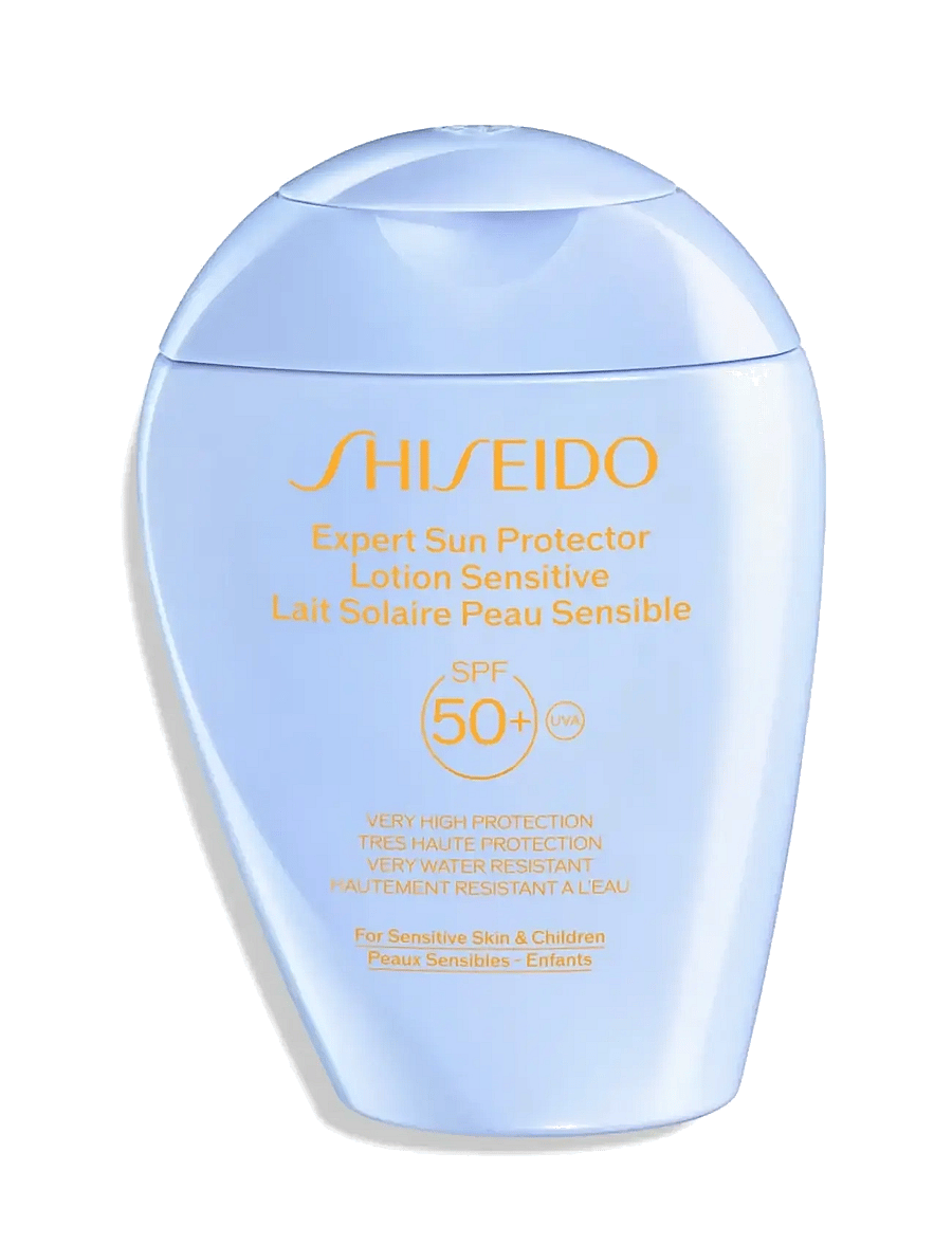 Shiseido - Global Sun Care Suncare Lotion Sensitive SPF50 - til ansigtet - clear - 0
