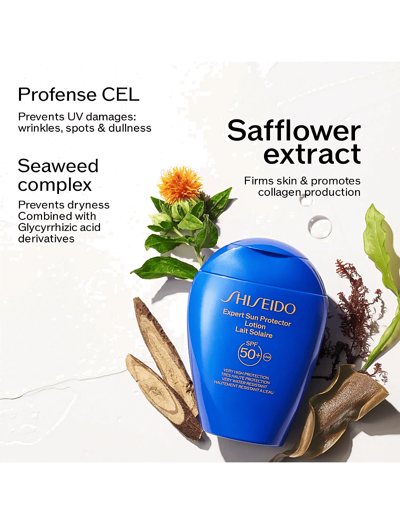 Shiseido - Global Sun Care Lotion SPF 30 - til kroppen - clear - 2