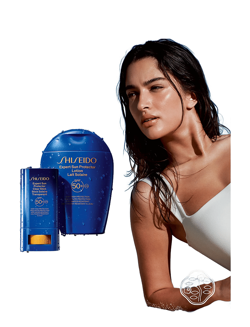 Shiseido - Global Sun Care Lotion SPF 30 - til kroppen - clear - 5