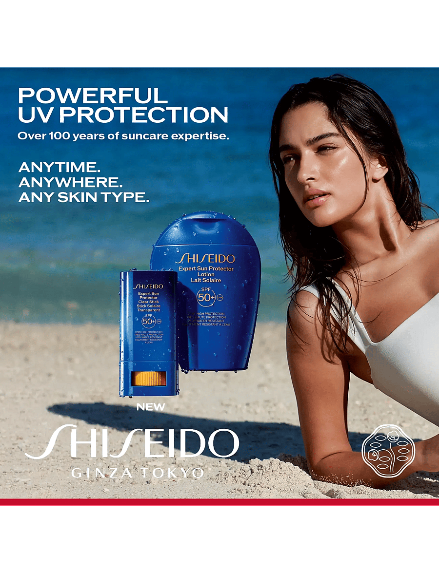 Shiseido - Global Sun Care Lotion SPF 30 - vartalolle - clear - 5