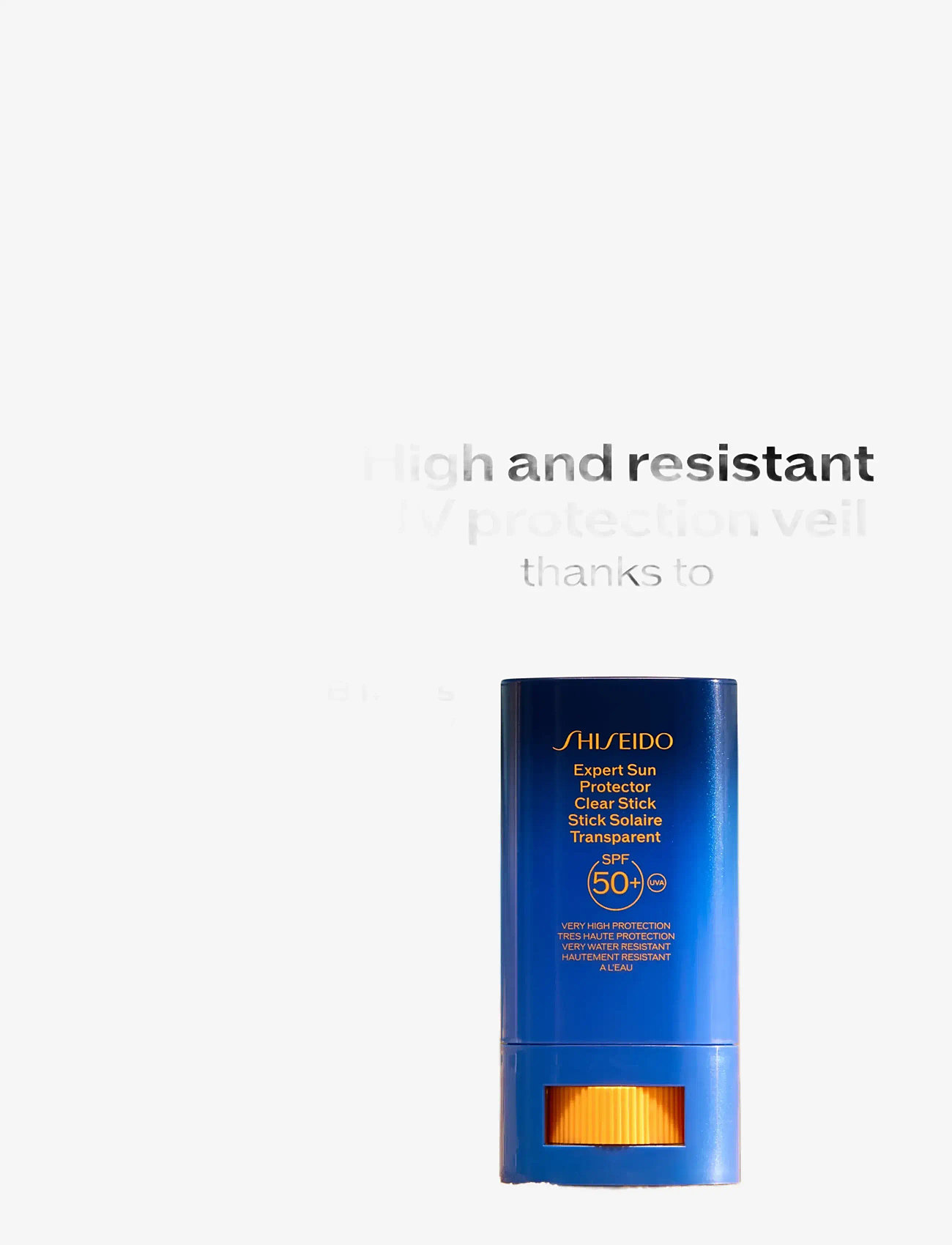 Shiseido - Global Sun Care Clear Stick SPF 50+ - til ansigtet - clear - 4