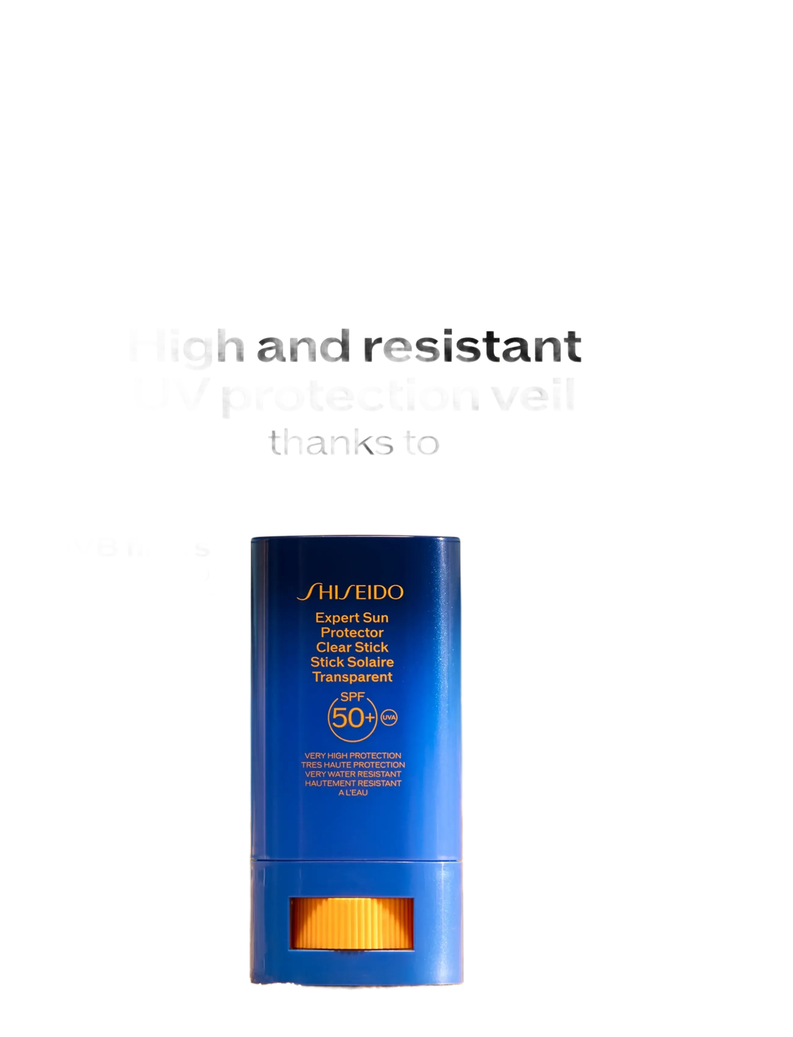 Shiseido - Global Sun Care Clear Stick SPF 50+ - for ansiktet - clear - 4