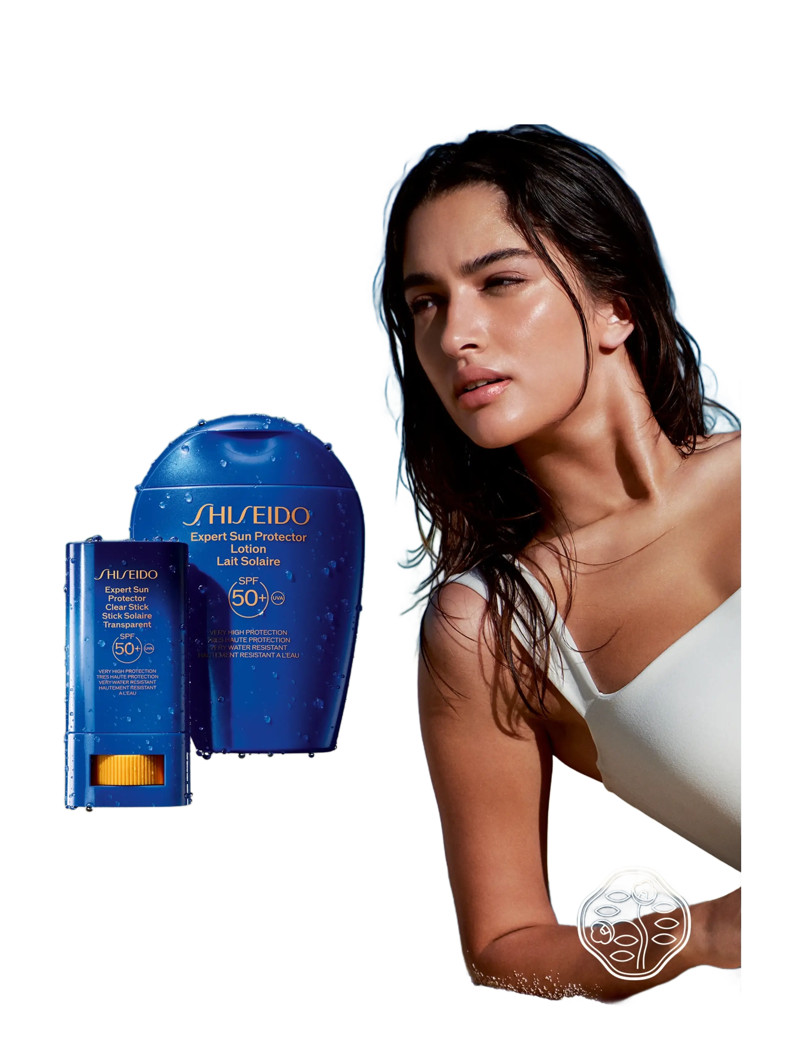 Shiseido - Global Sun Care Clear Stick SPF 50+ - for ansiktet - clear - 5