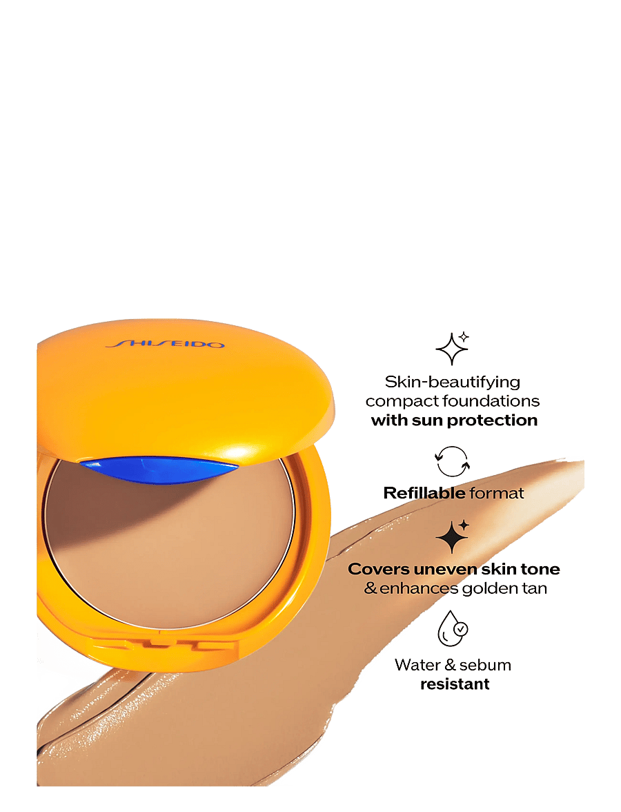 Shiseido - Global Sun Care UV Tanning Compact Foundation - bronze - 4