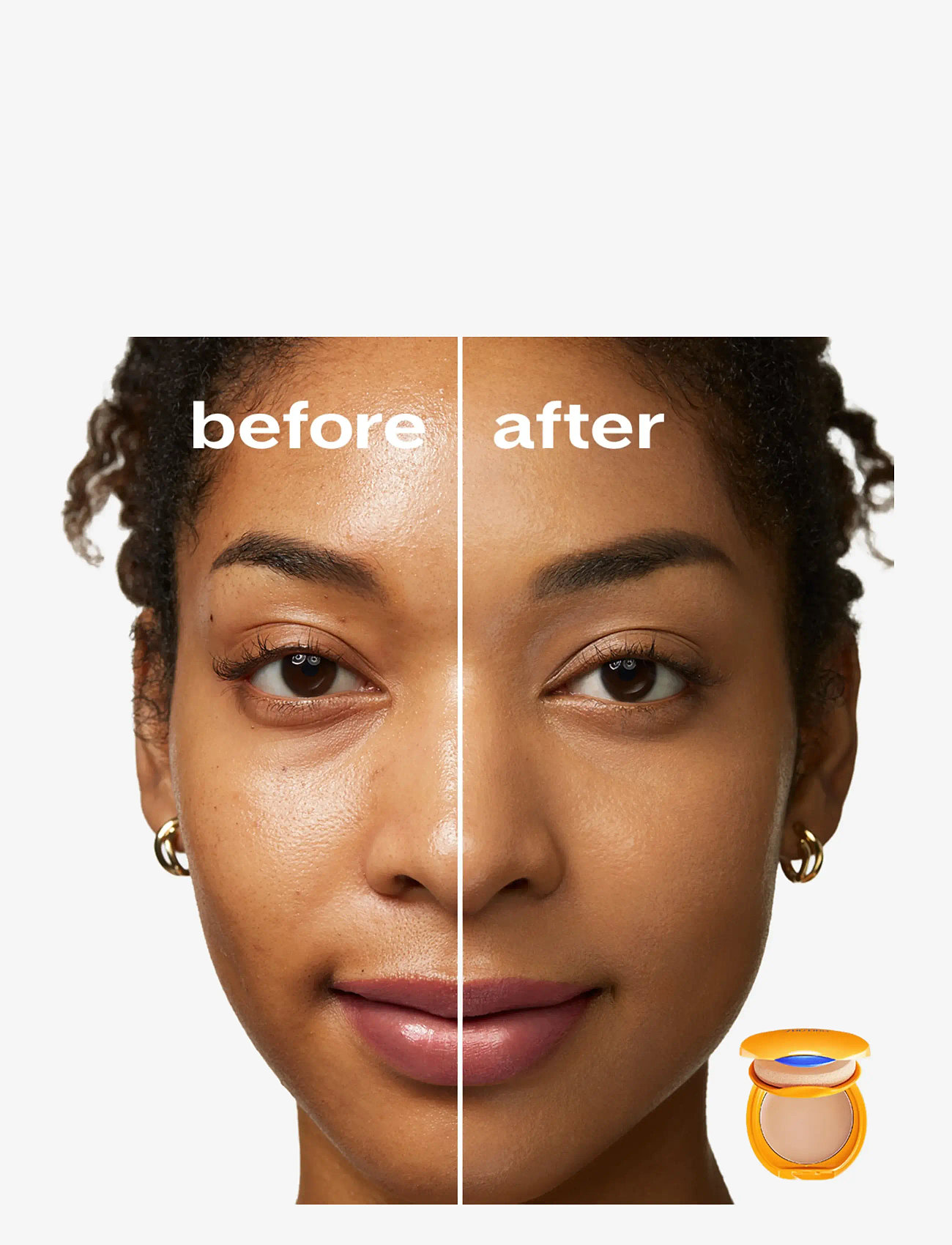 Shiseido - Global Sun Care UV Tanning Compact Foundation - makeup - honey - 1