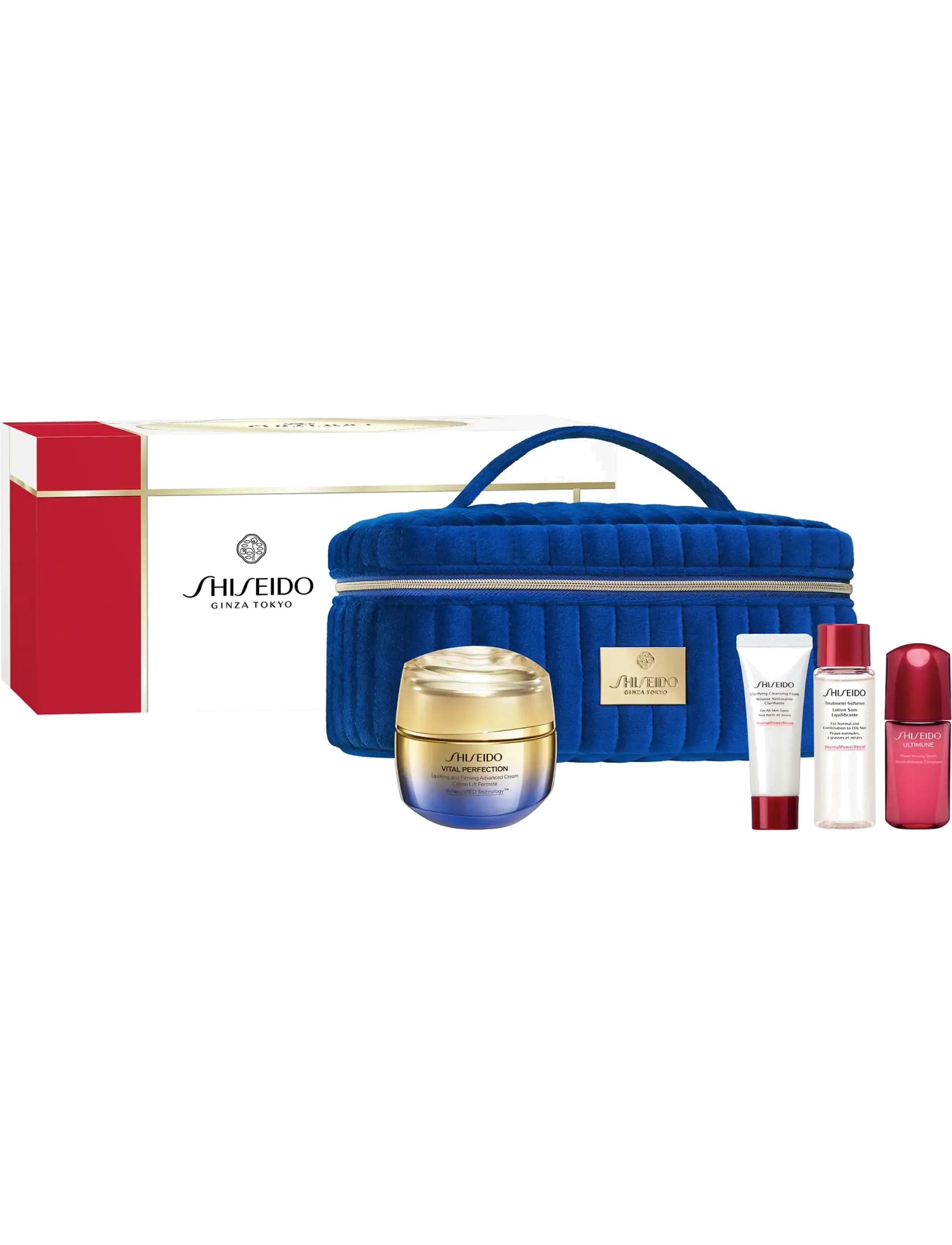 Shiseido Gift Set Vital Perfection Advanced Face Cream Set - Naisille - CLEAR / undefined