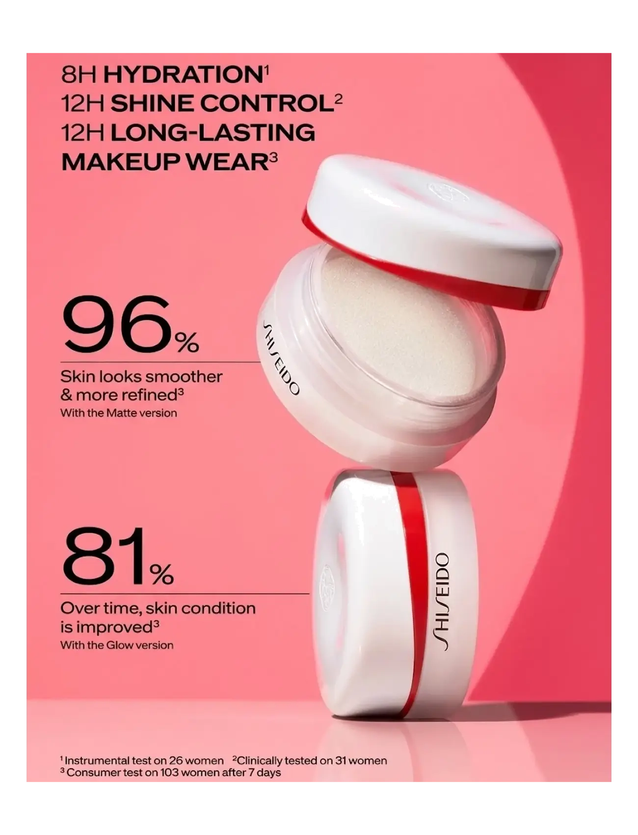 Shiseido Revitalessence Loose Powder puder, rouge & highlighter dam – bild 5