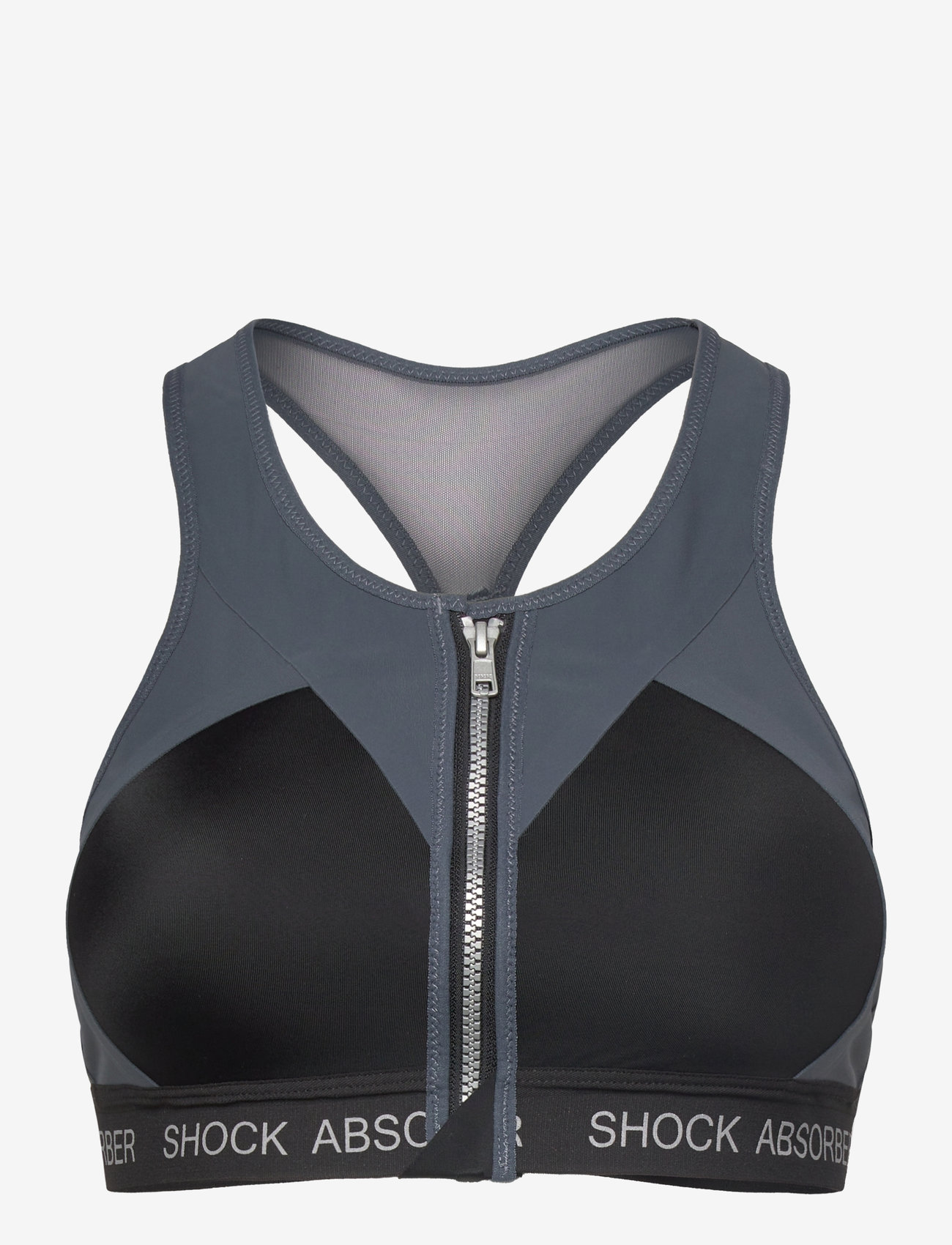 Shock Absorber - Infinity Power Bra - slate grey/black - 0