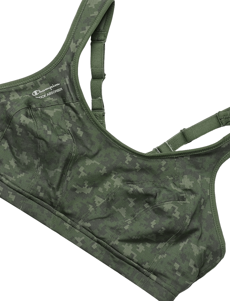 Shock Absorber - Active Multi Sport Bra S4490 - hög support - green - 2