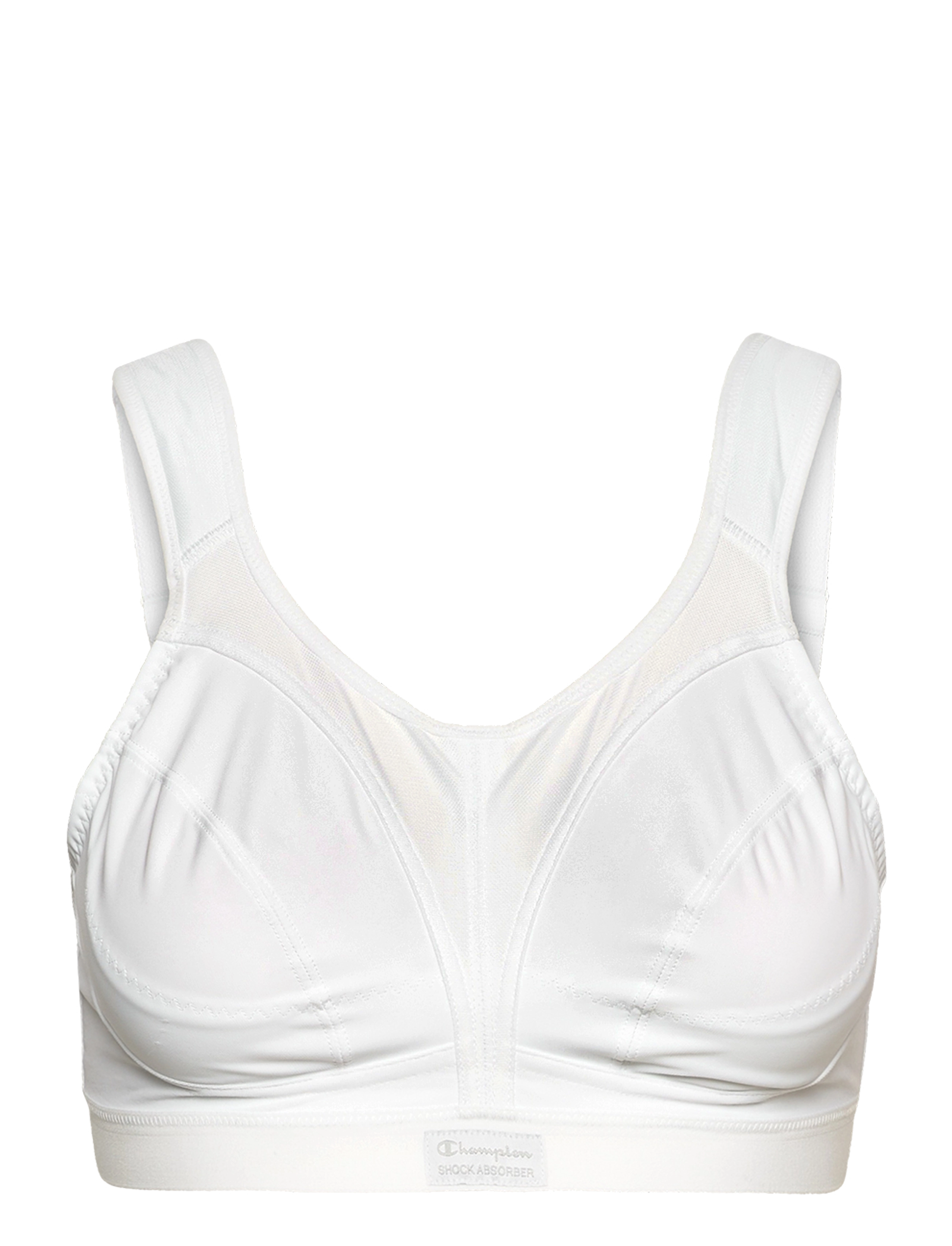 Active D+ Classic Support Bra White 80H