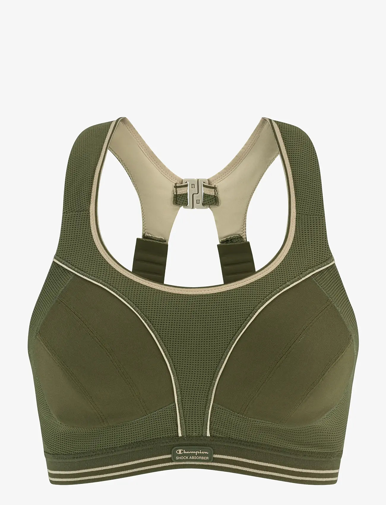 Shock Absorber - Ultimate Run Bra 5044 - wysokie - moss green - 0