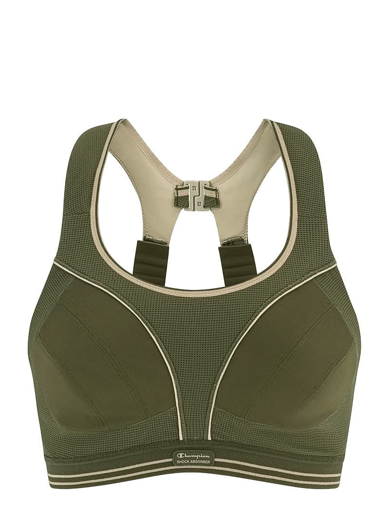 Shock Absorber - Ultimate Run Bra 5044 - wysokie - moss green - 0