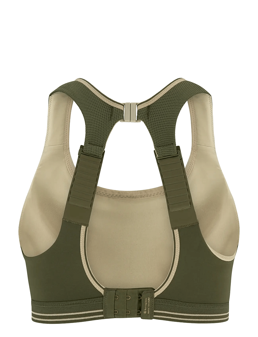 Shock Absorber - Ultimate Run Bra 5044 - korkea tuki - moss green - 1