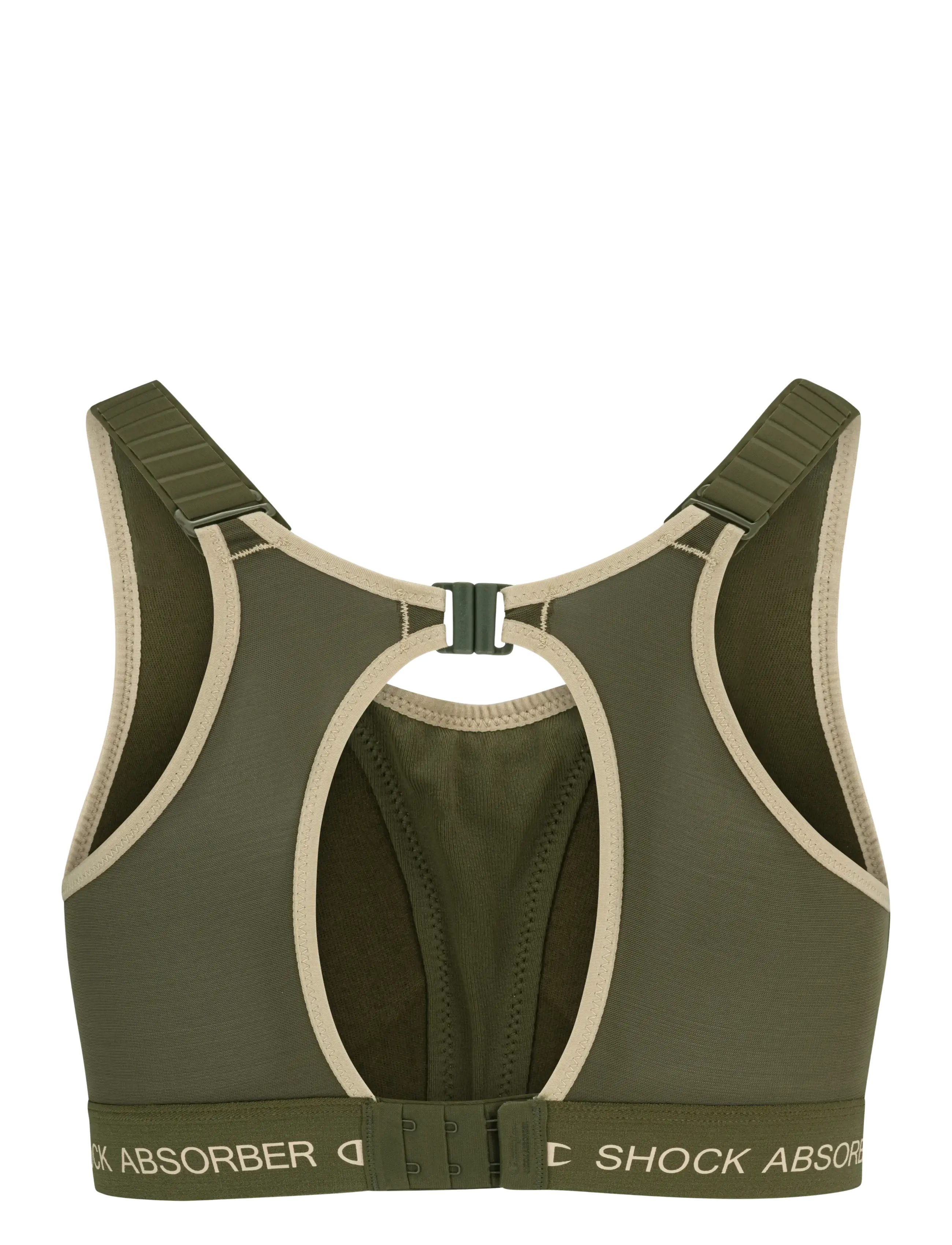 Shock Absorber - Ultimate Run Bra Padded 06S7 - high support - moss green - 1