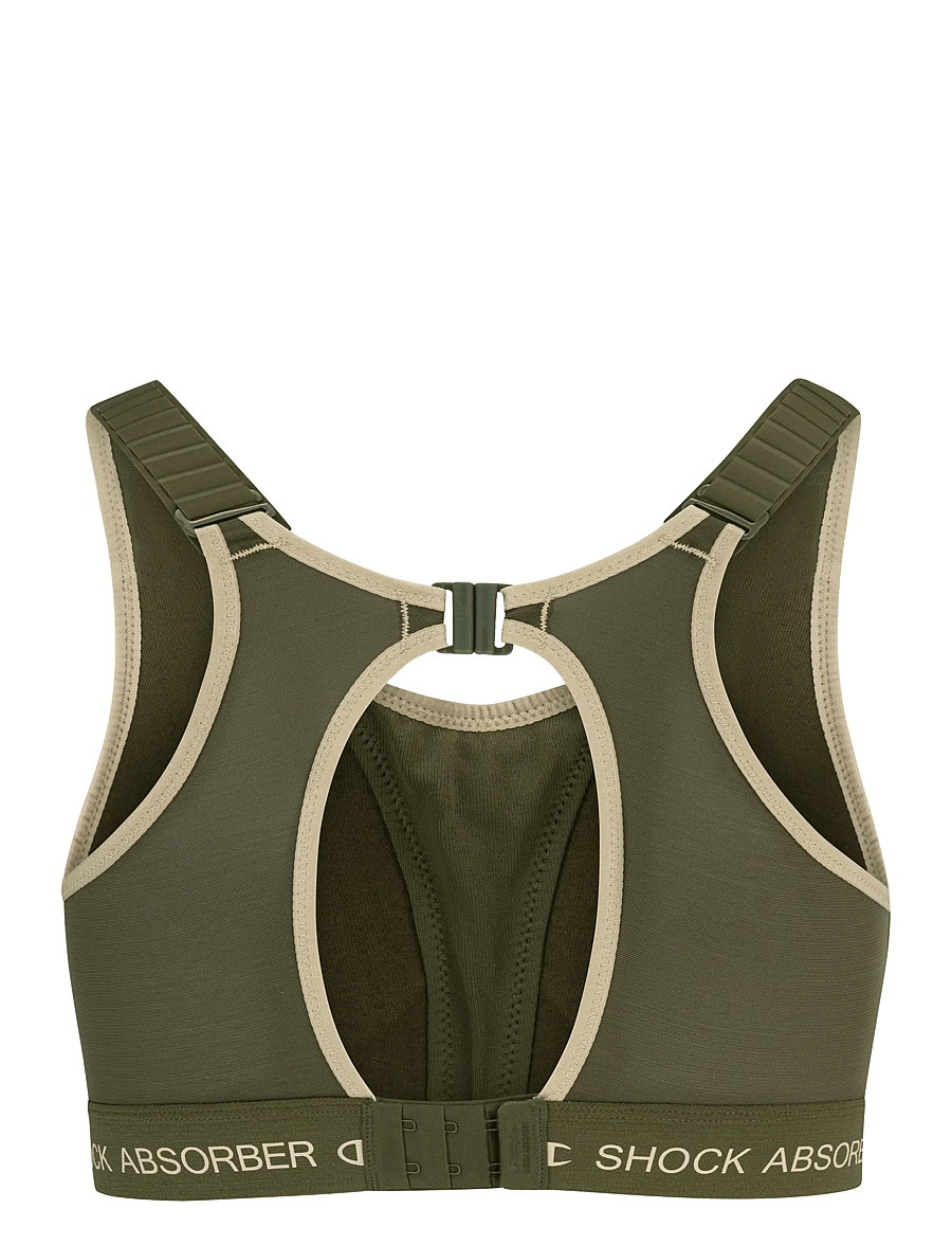 Shock Absorber - Ultimate Run Bra Padded 06S7 - hög support - moss green - 1