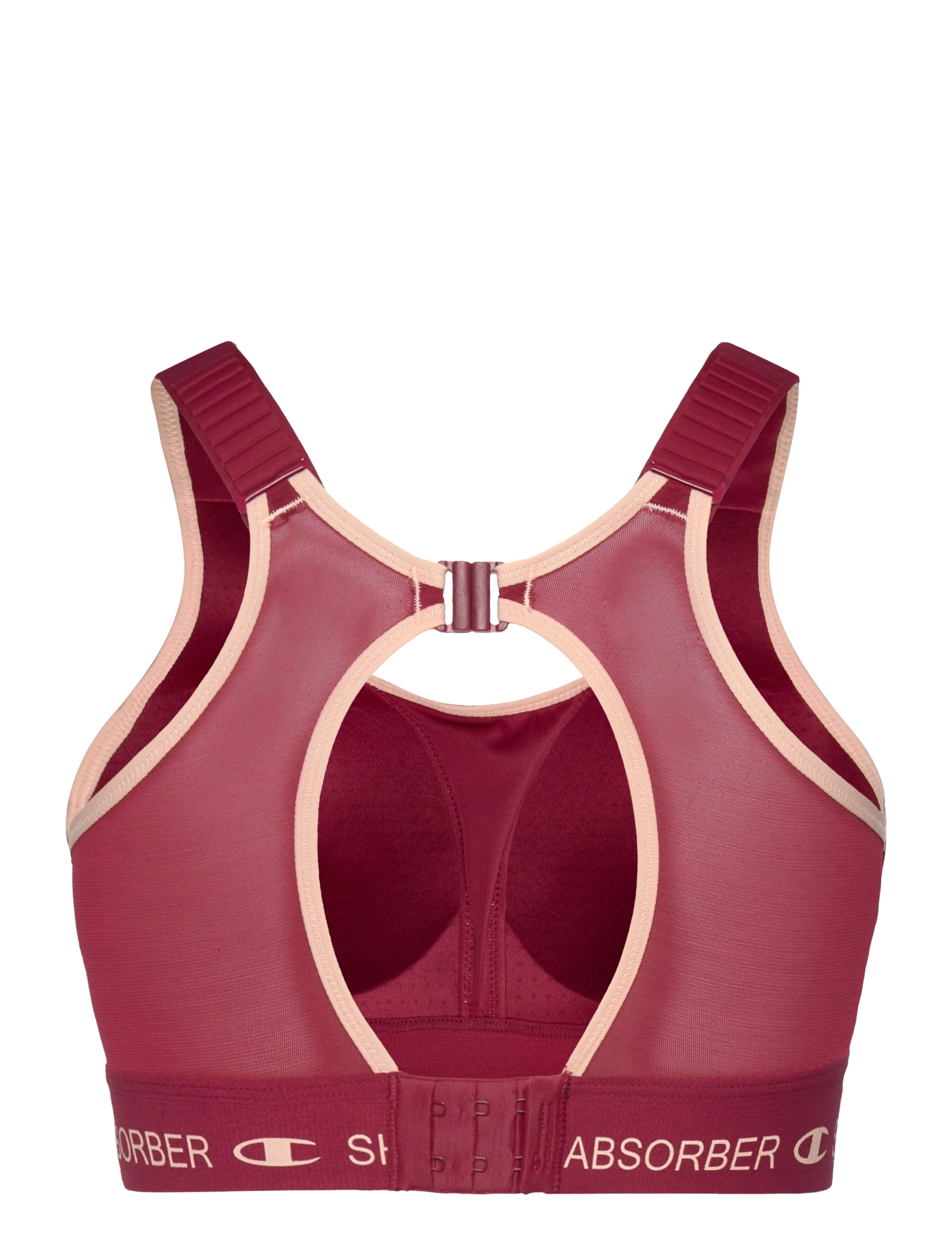 Shock Absorber - Ultimate Run Bra Padded - sports bh’er: høj støtte - tibetan red - 1