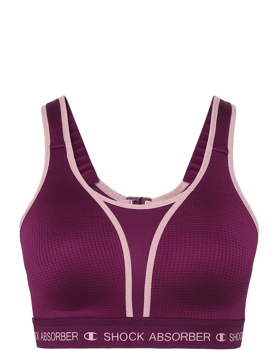 Shock Absorber - Ultimate Run Bra Padded 06S7 - hög support - violet - 0