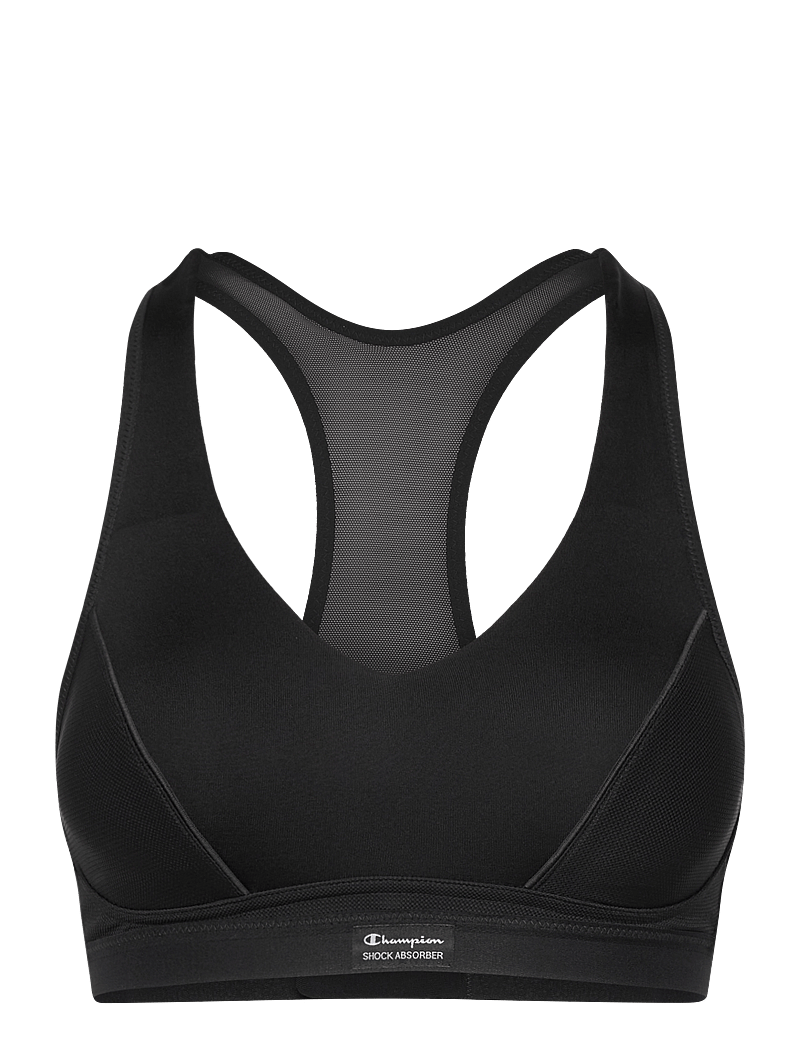 Shock Absorber - Pump Padded Sports Bra - hög support - black - 0