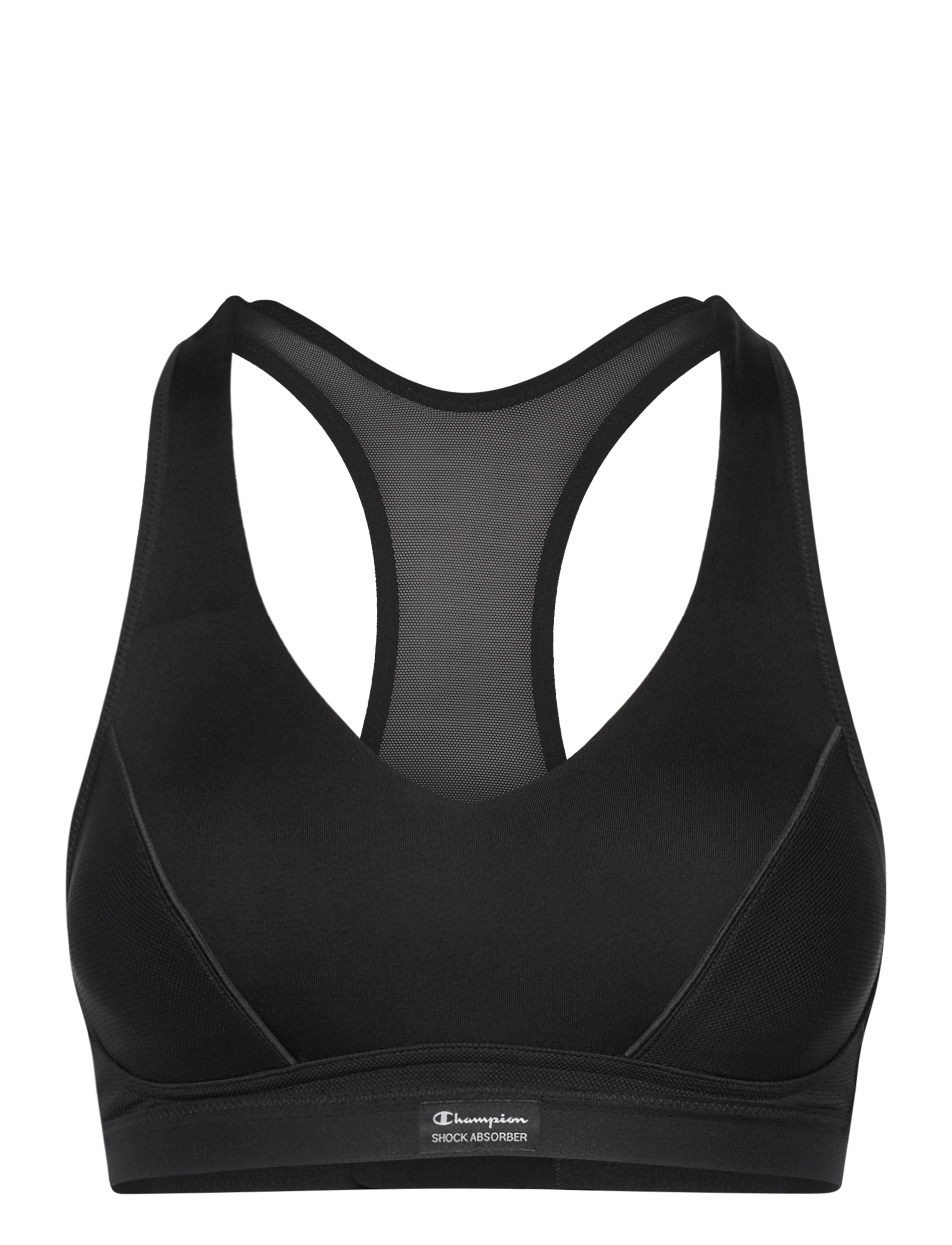 Shock Absorber - Pump Padded Sports Bra - starker halt - black - 0