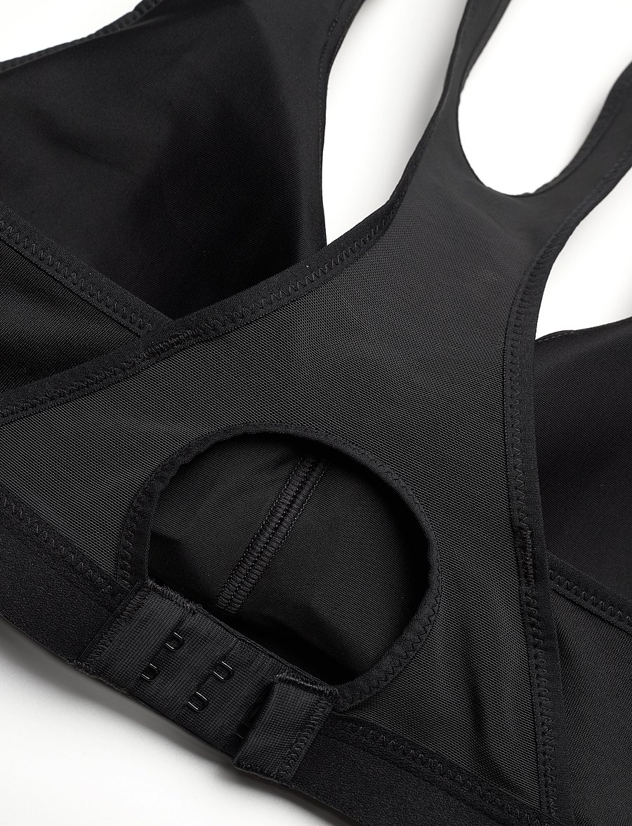 Shock Absorber - Pump Padded Sports Bra - starker halt - black - 3