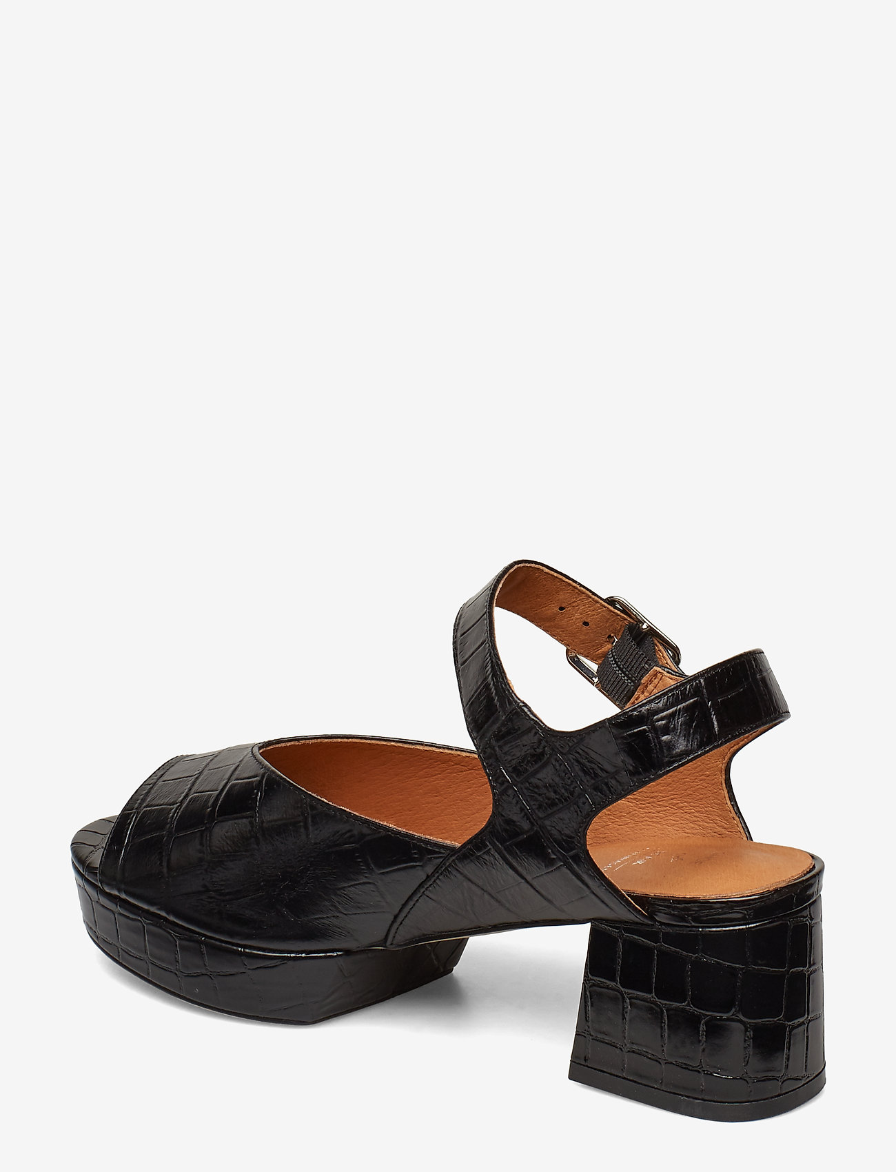 Shoe The Bear - PENNIE SANDAL CROCO - black croco - 2