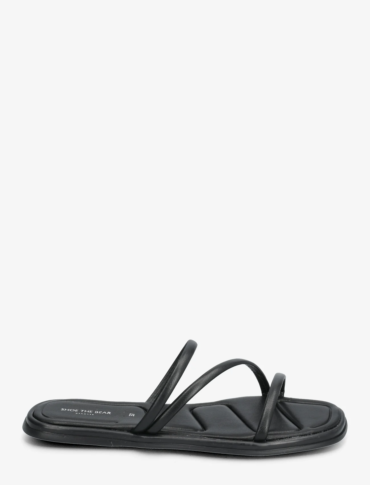 Shoe The Bear - SELENA STRAP SANDAL - platta sandaler - black - 1