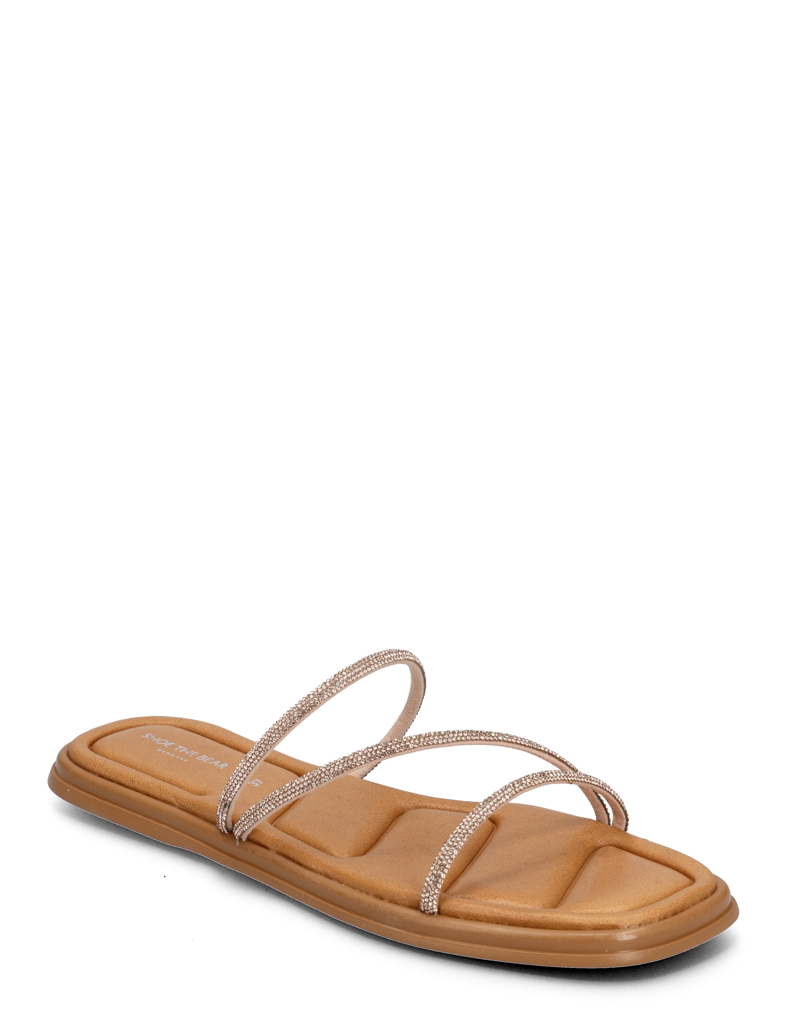 Shoe The Bear Selena Glam Sandal, 39, Sandals, Beige - Flat, Frauen