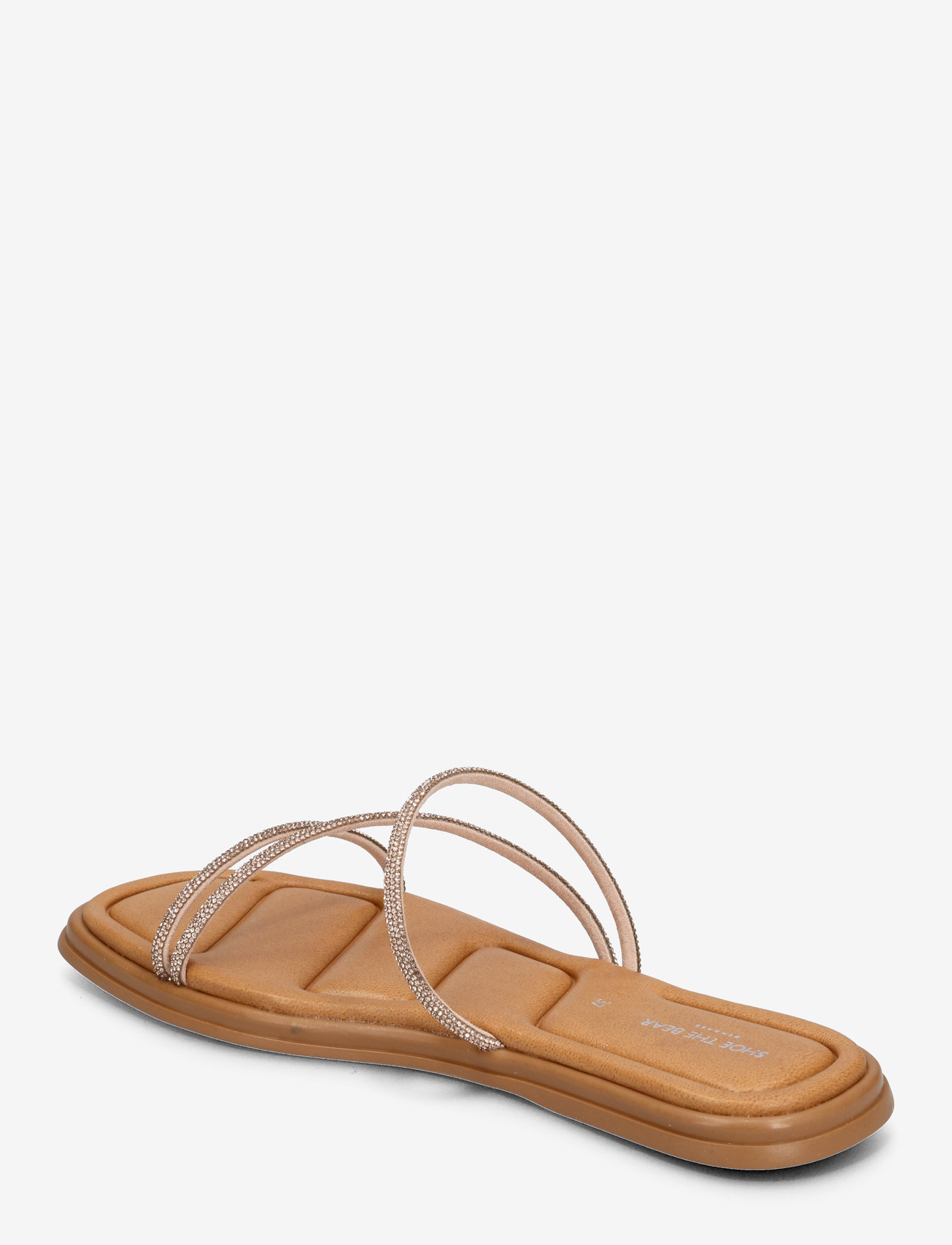 Shoe The Bear - SELENA GLAM SANDAL - flat sandals - champagne - 2
