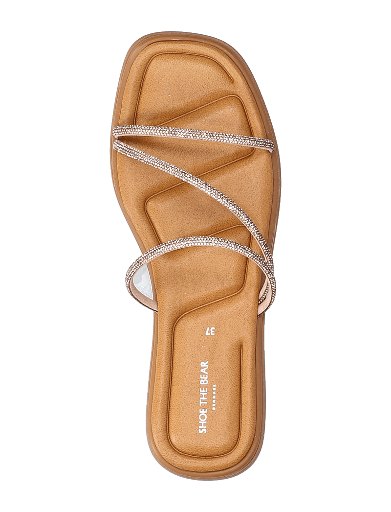 Shoe The Bear - SELENA GLAM SANDAL - flache sandalen - champagne - 3