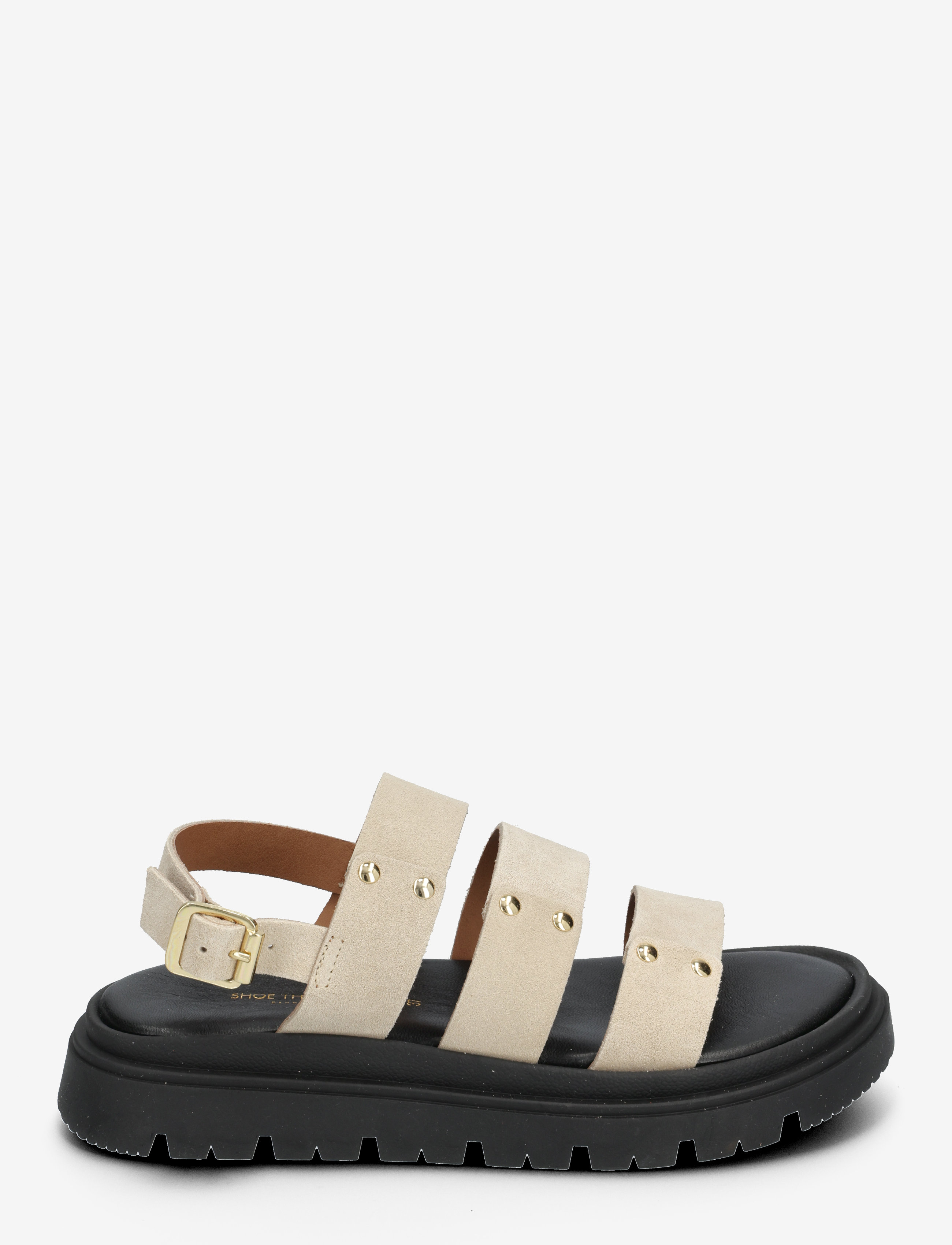 Shoe The Bear - STB-REBECCA SLINGBACK SUEDE - flache sandalen - taupe - 1