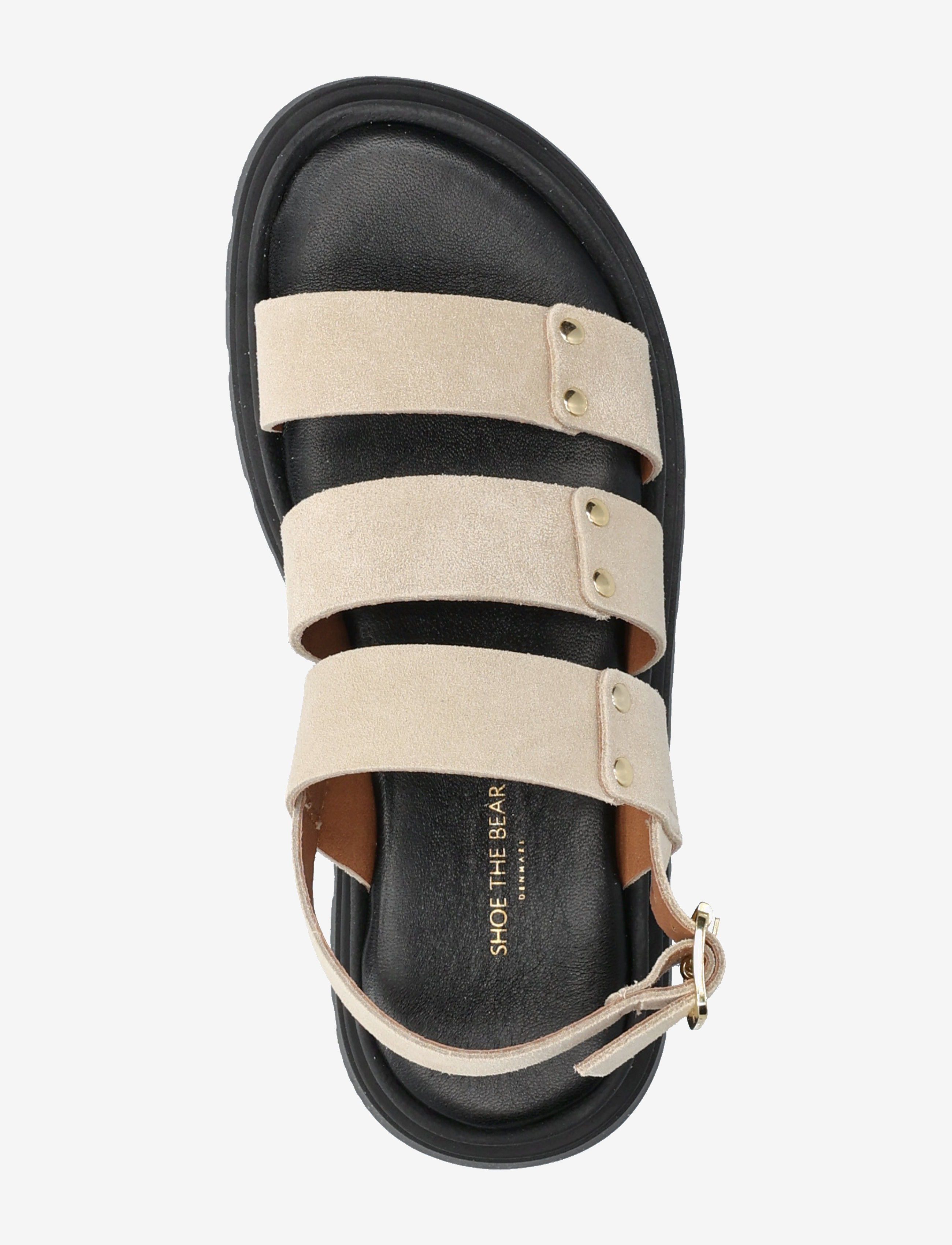 Shoe The Bear - STB-REBECCA SLINGBACK SUEDE - flache sandalen - taupe - 3