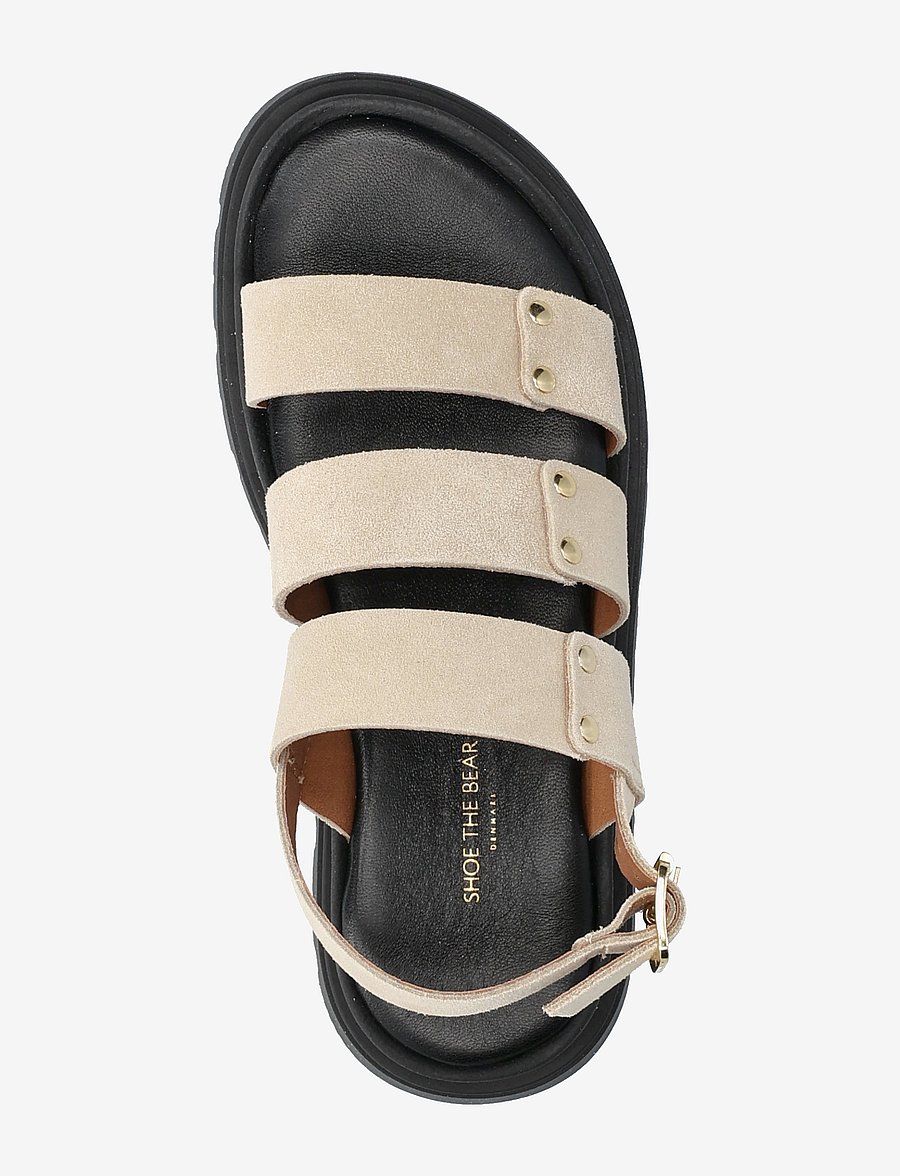 Shoe The Bear - STB-REBECCA SLINGBACK SUEDE - flache sandalen - taupe - 3