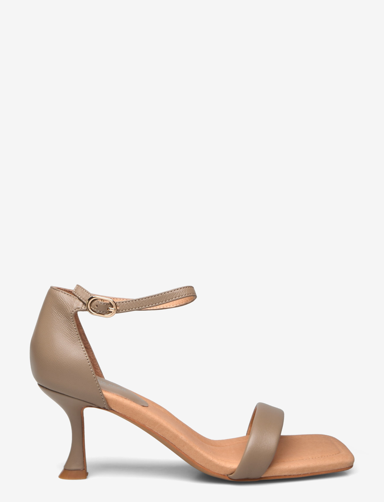 Shoe The Bear - LEAH ANKLE STRAP - sandaler med hæl - taupe - 1