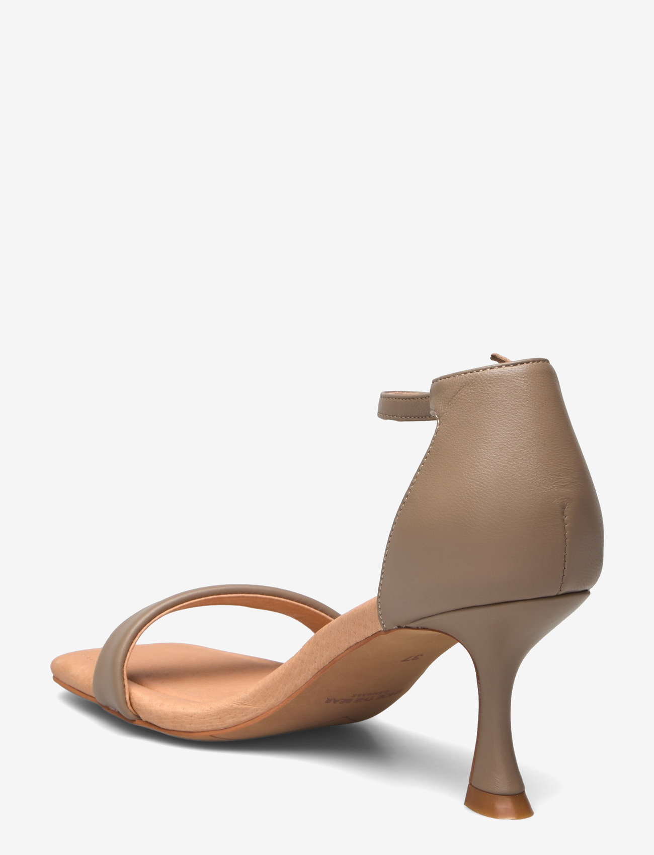 Shoe The Bear - LEAH ANKLE STRAP - sandaler med hæl - taupe - 2