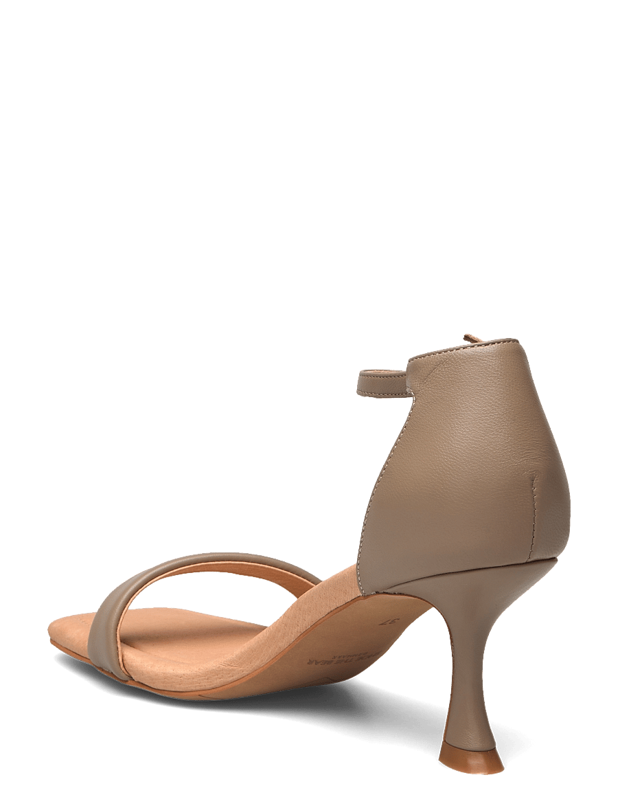 Shoe The Bear - LEAH ANKLE STRAP - sandaler med hæl - taupe - 2