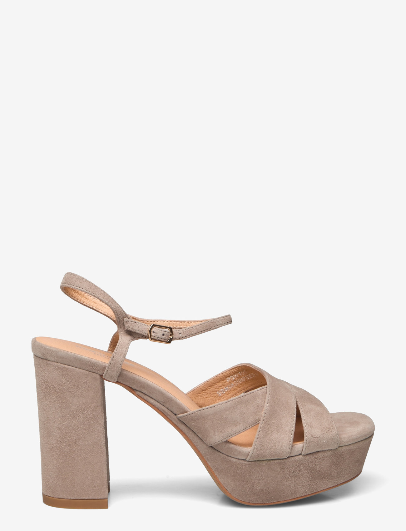 Shoe The Bear - NOVA STRAP SUEDE - sandaletten - taupe - 1