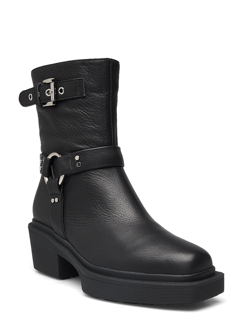 Shoe The Bear - STB-Amina Biker - flache stiefeletten - black - 0