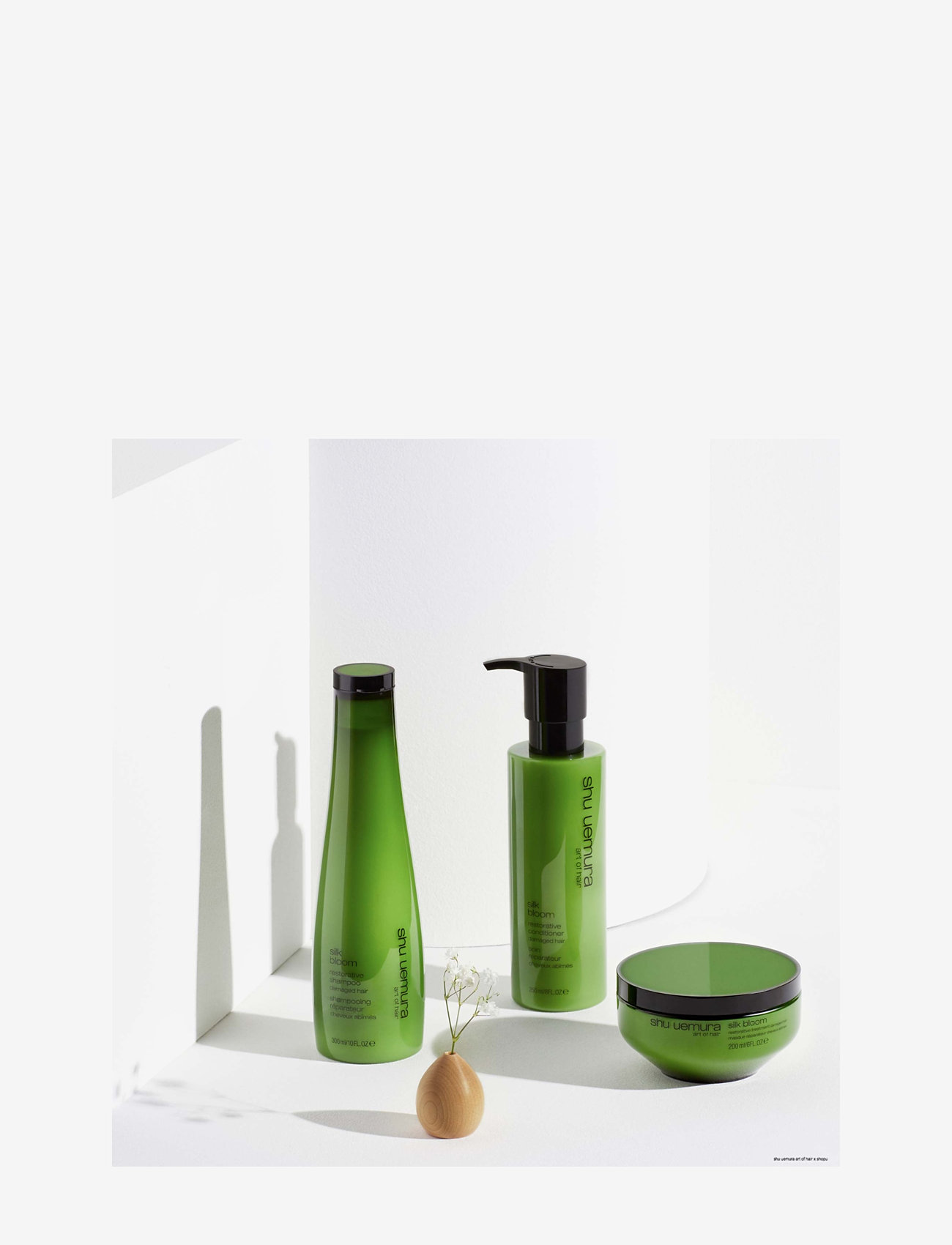 Shu Uemura Art of Hair - Shu Uemura Art of Hair Silk Bloom Mask 200ml - hårkur - clear - 2