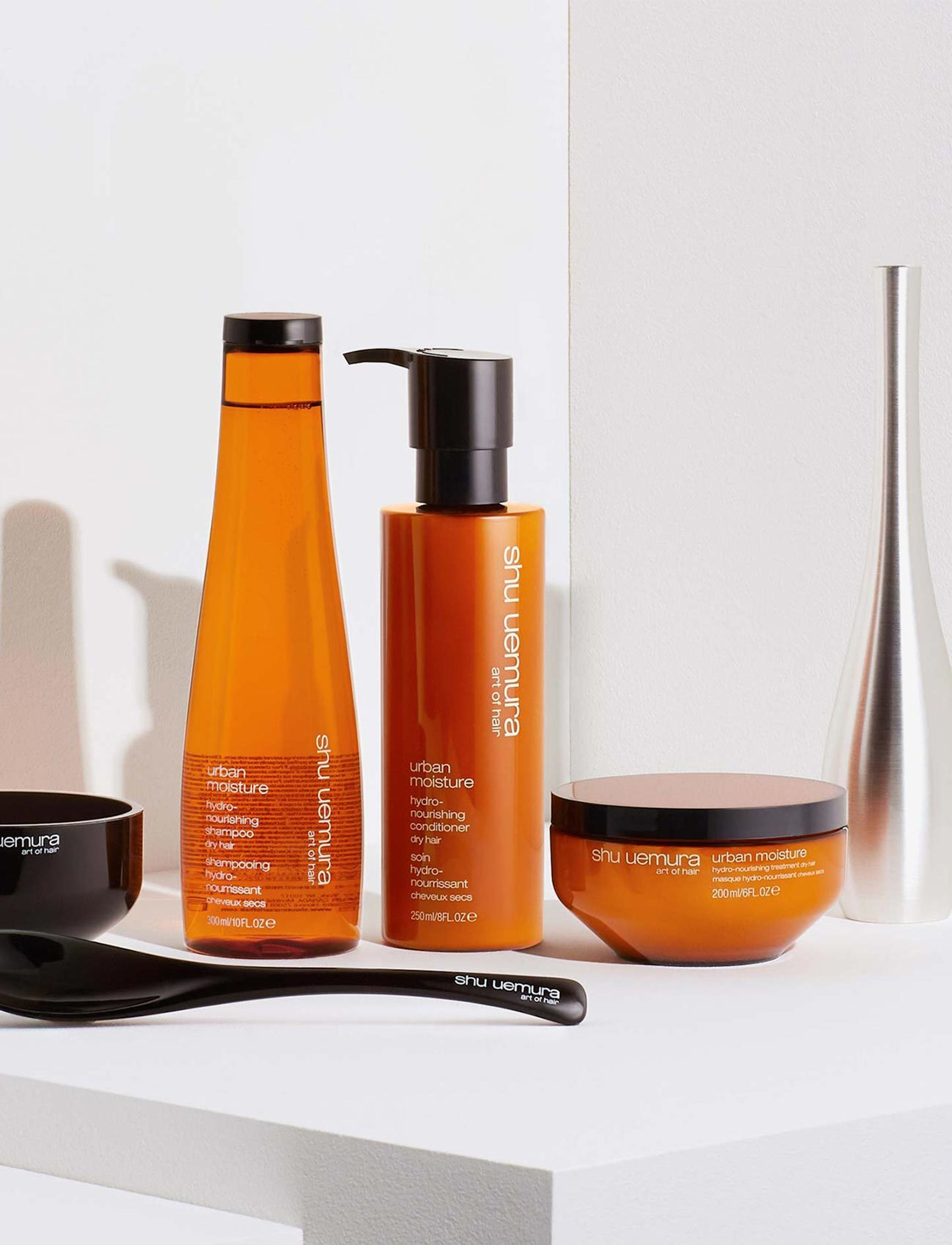 Shu Uemura Art of Hair - Shu Uemura Art of Hair Urban Moisture Conditioner 250ml - hårpleje - clear - 4
