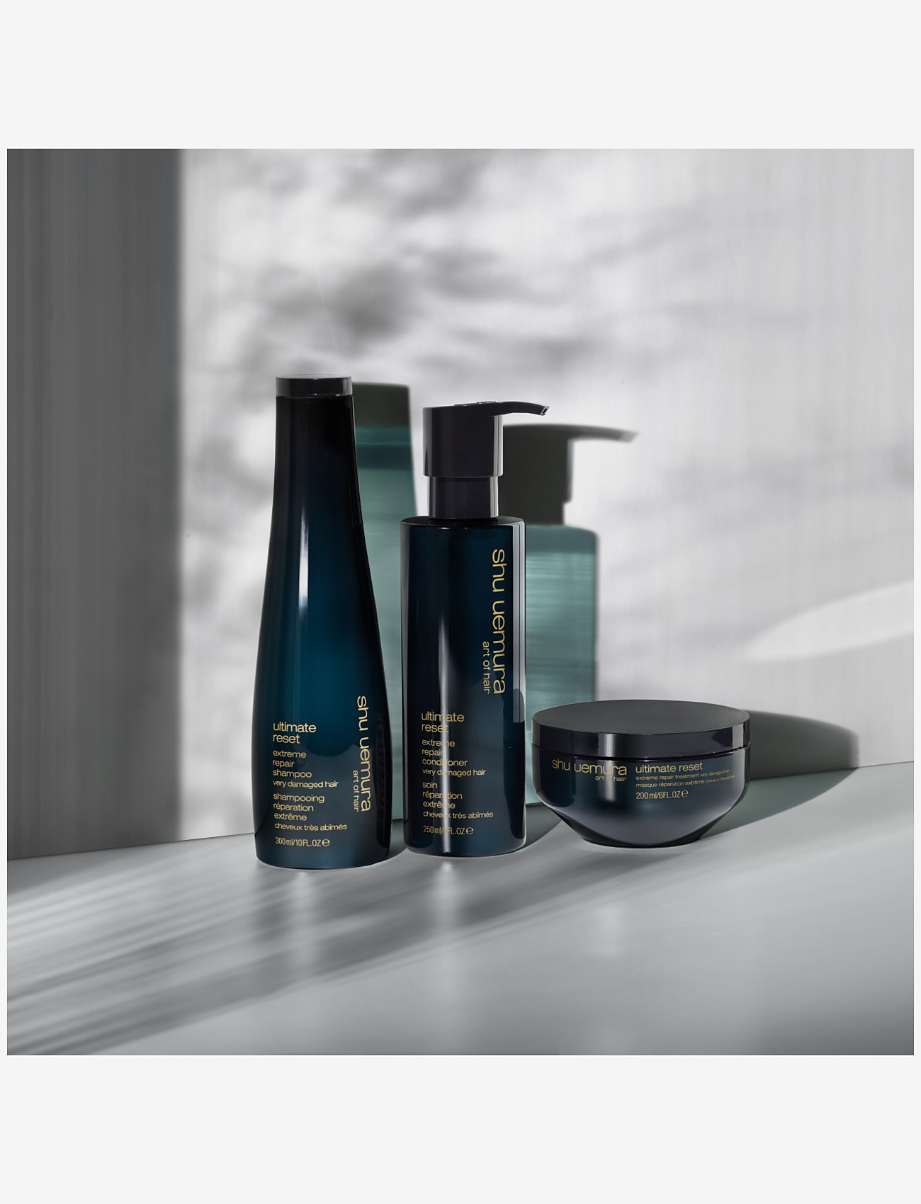 Shu Uemura Art of Hair - Shu Uemura Art of Hair Ultimate Reset Mask 200ml - mellan 500-1000 kr - clear - 5