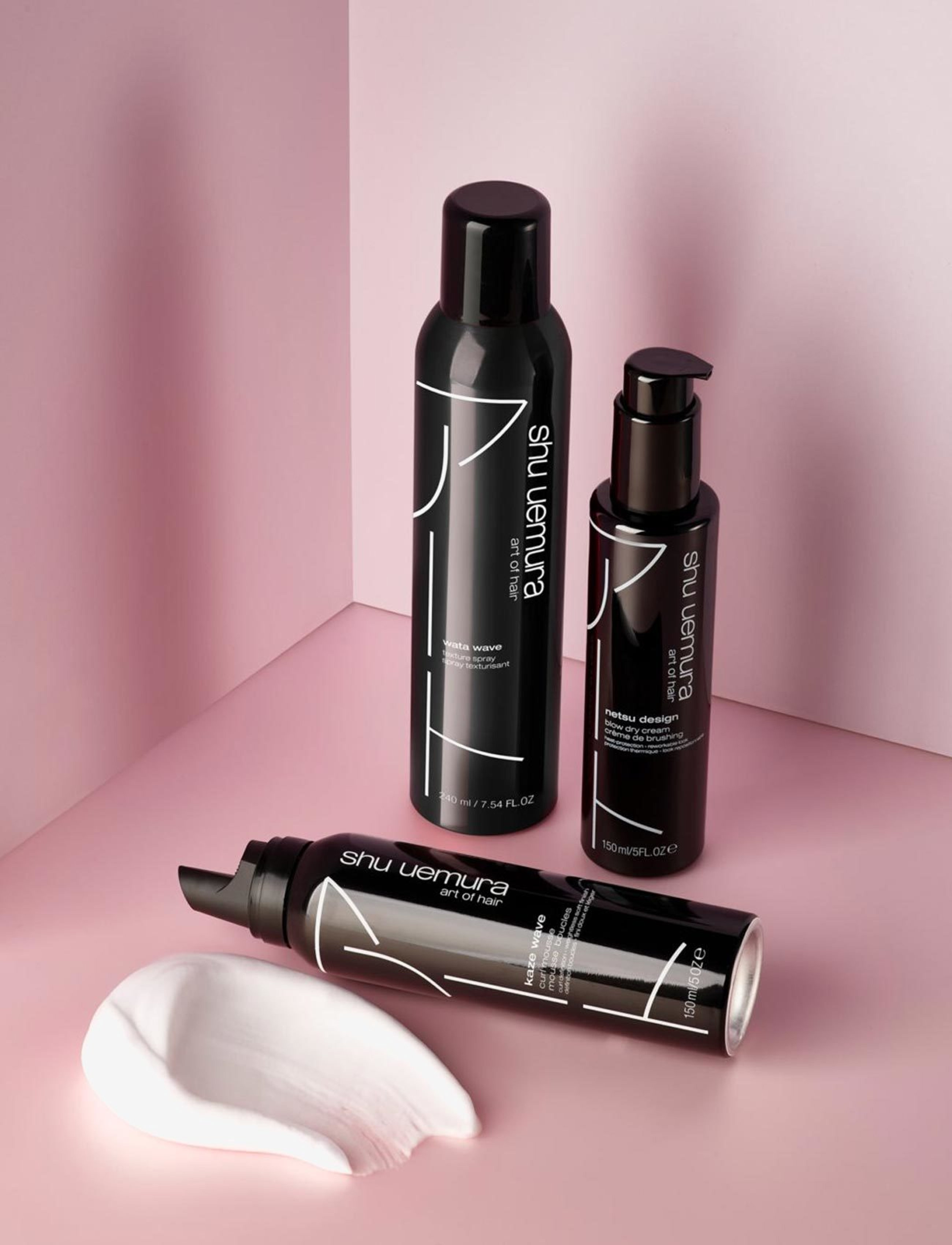 Shu Uemura Art of Hair - Shu Uemura Art of Hair Kaze Wave Curl Mousse 150 ml - clear - 3