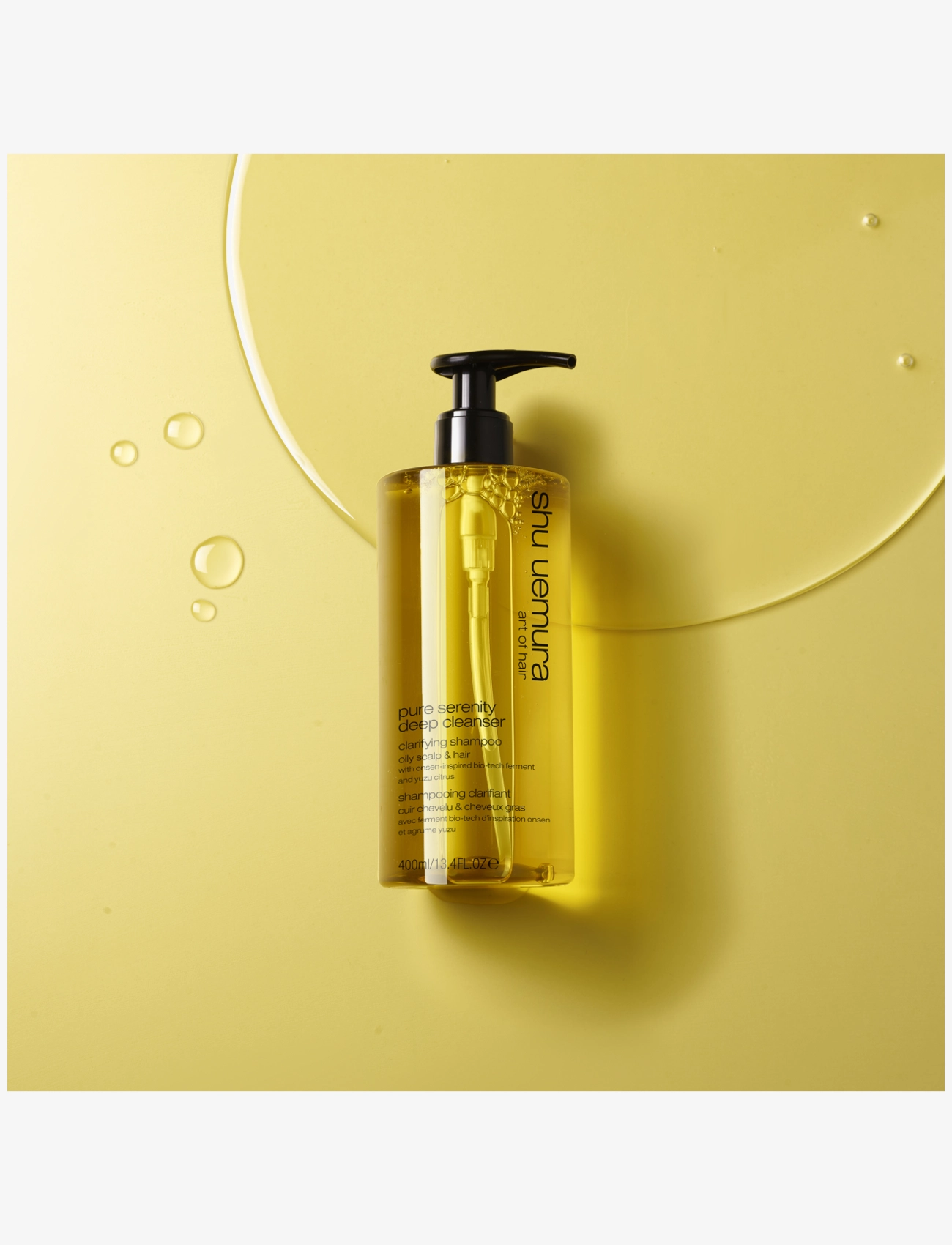 Shu Uemura Art of Hair - Shu Uemura Pure Serenity Deep Cleanser Clarifying Shampoo 400ml - hårpleje - no colour - 2