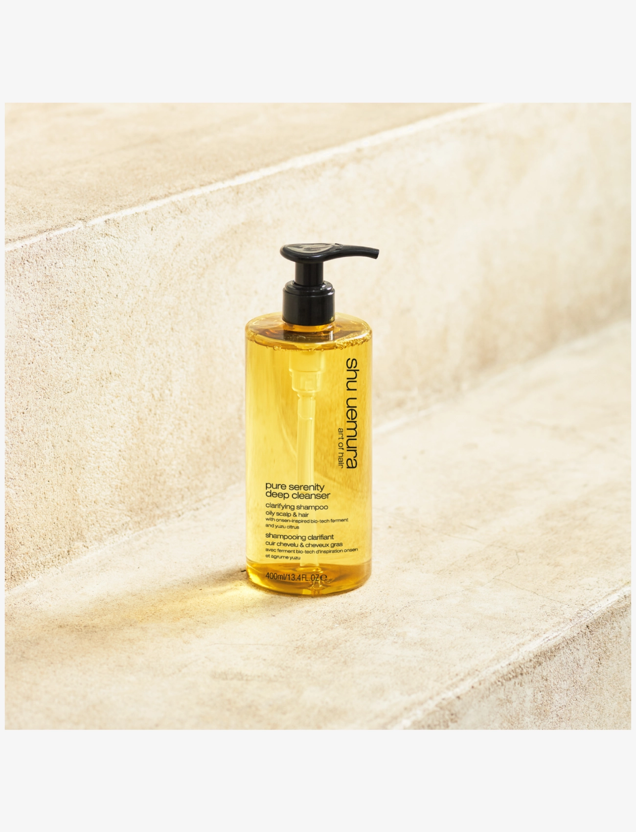 Shu Uemura Art of Hair - Shu Uemura Pure Serenity Deep Cleanser Clarifying Shampoo 400ml - hårpleje - no colour - 4