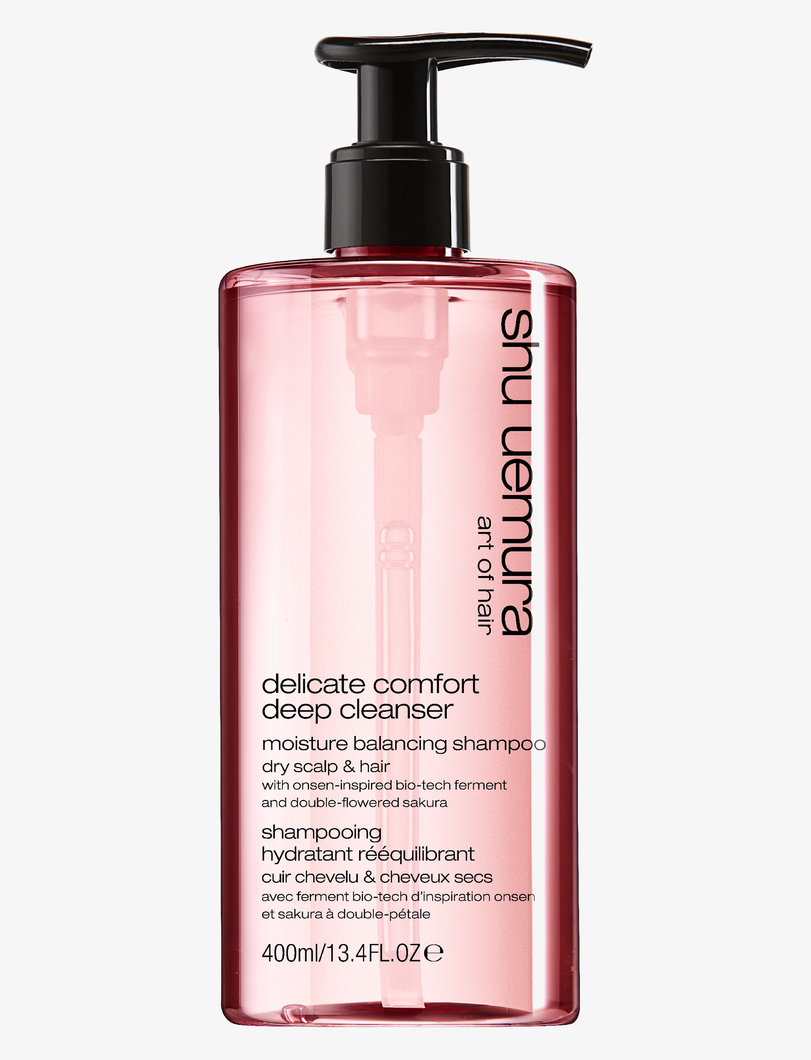 Shu Uemura Art of Hair Shu Uemura Art Of Hair Deep Cleanser Delicate Comfort Shampoo 400ml, 400 ml, Nude, Pleje > Shampoo, Herre