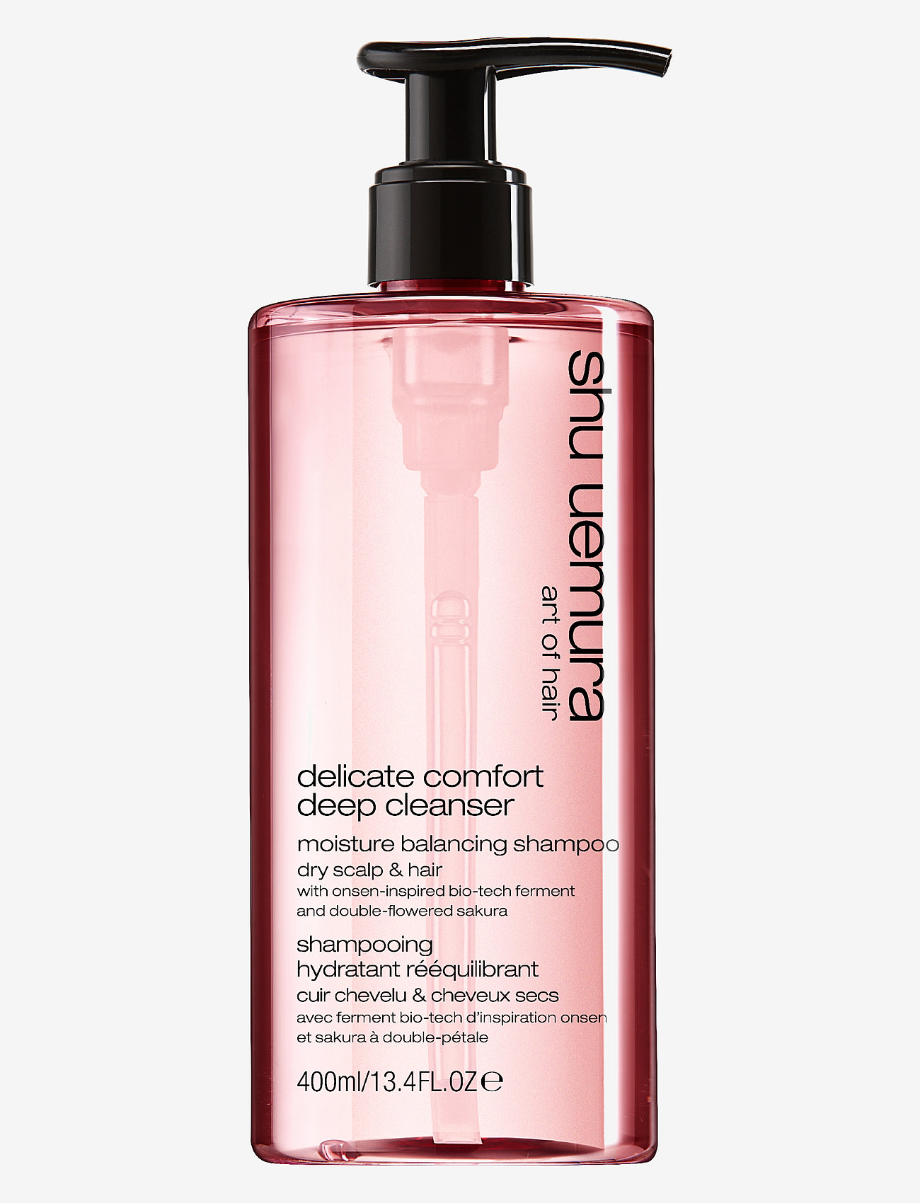 Shu Uemura Art of Hair - Shu Uemura Art of Hair Deep Cleanser Delicate Comfort Shampoo 400ml - shampoo - no colour - 0