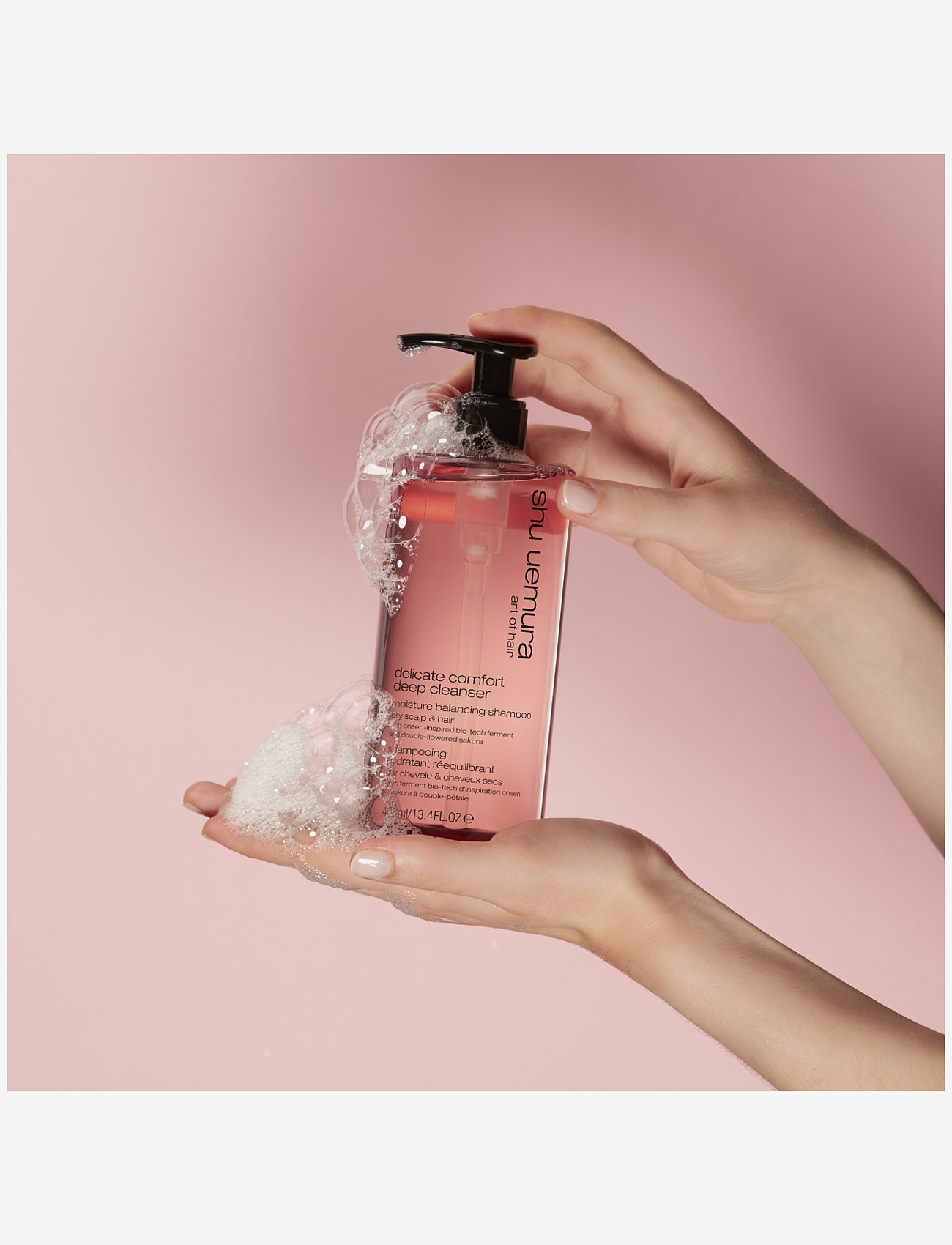 Shu Uemura Art of Hair - Shu Uemura Art of Hair Deep Cleanser Delicate Comfort Shampoo 400ml - shampoo - no colour - 3