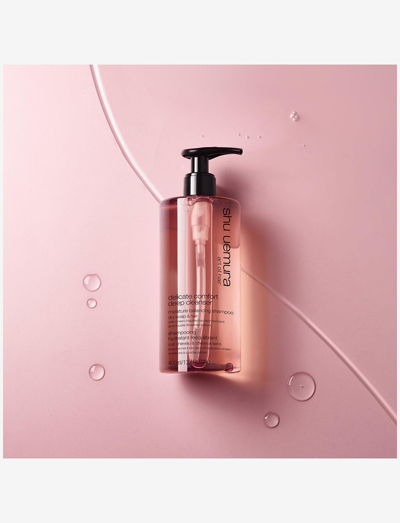 Shu Uemura Art of Hair - Shu Uemura Art of Hair Deep Cleanser Delicate Comfort Shampoo 400ml - shampoo - no colour - 4